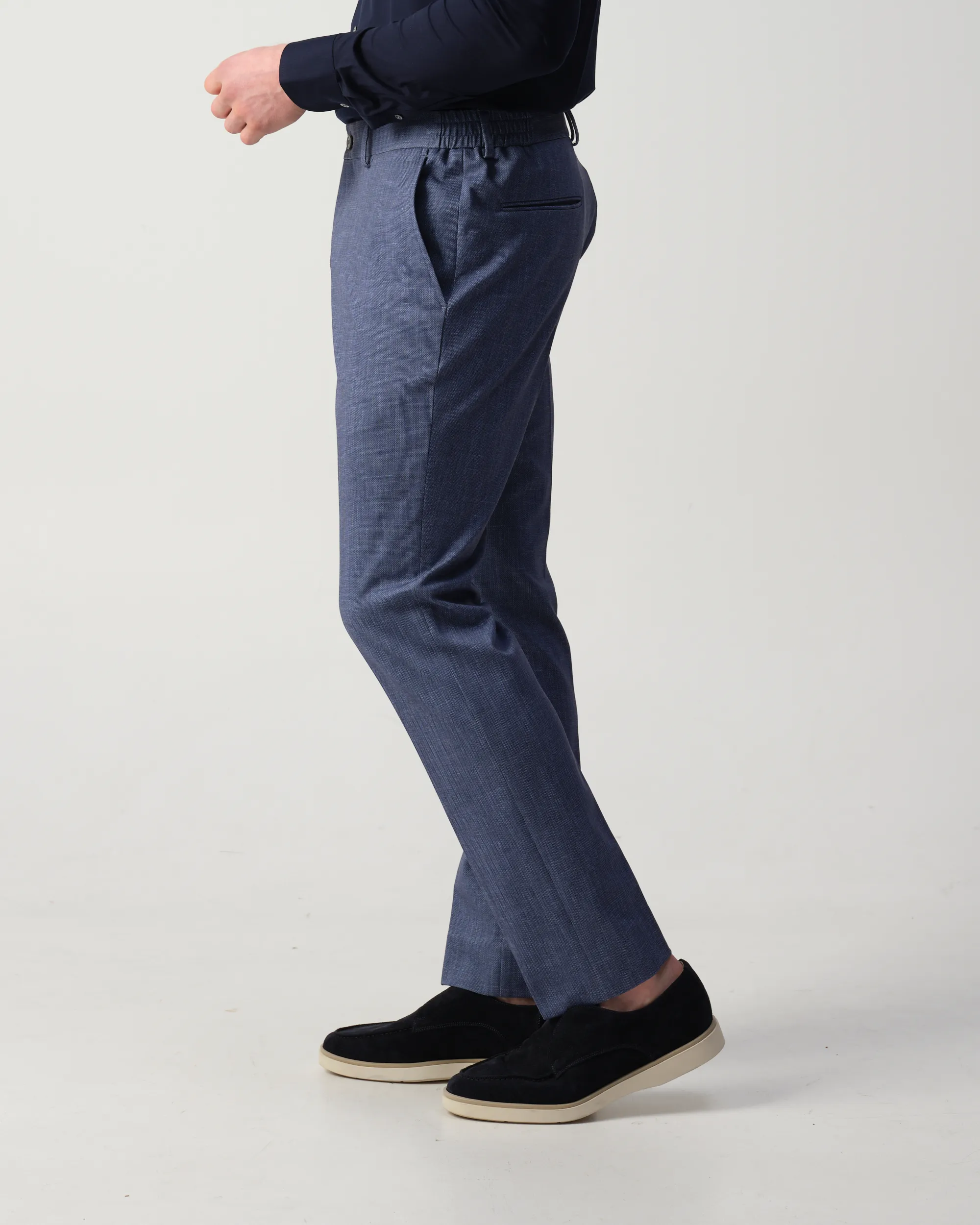 Vesper Cosgroove Pantalon Blauw uni 106763-001-46