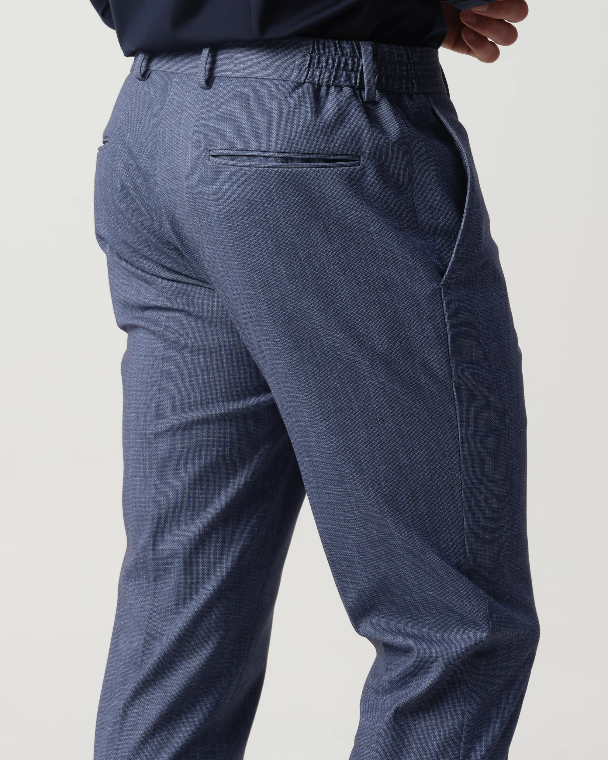 Vesper Cosgroove Pantalon Blauw uni 106763-001-46