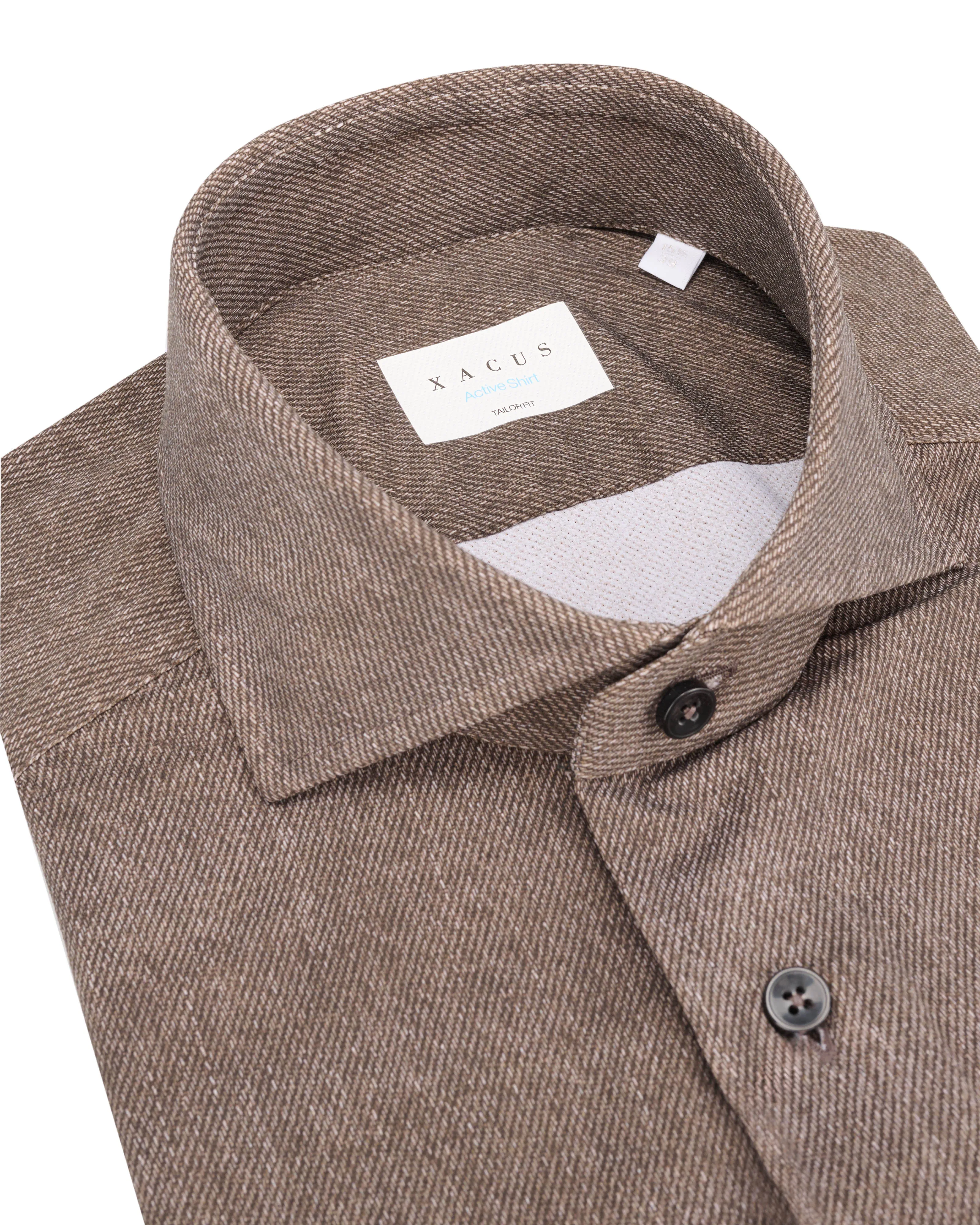 Xacus Overhemd LM Blauw 106767-001-37/38