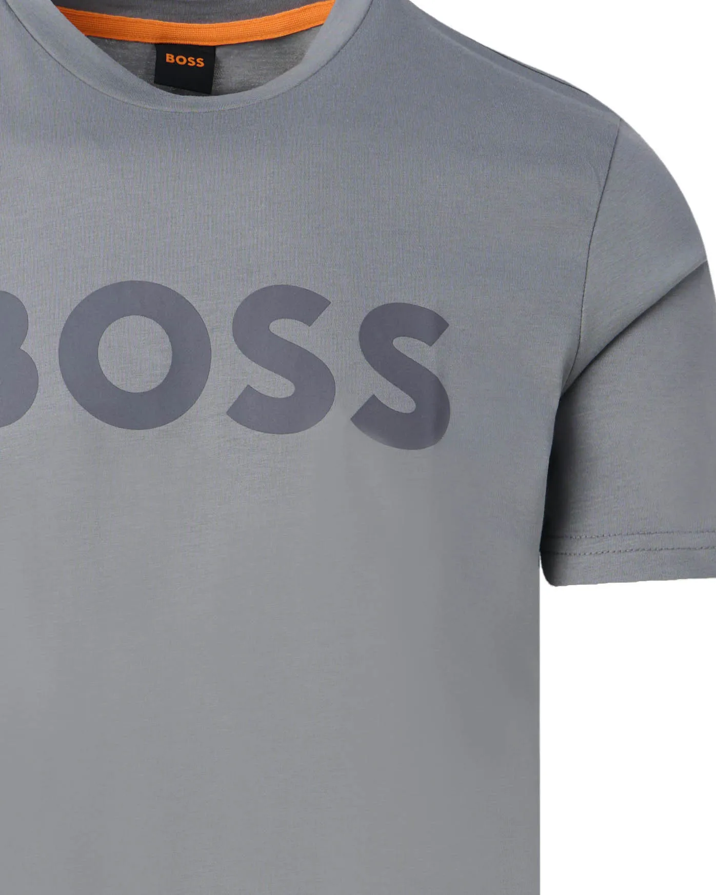 Boss Casual T-shirt Korte mouw Grijs 106846-001-L