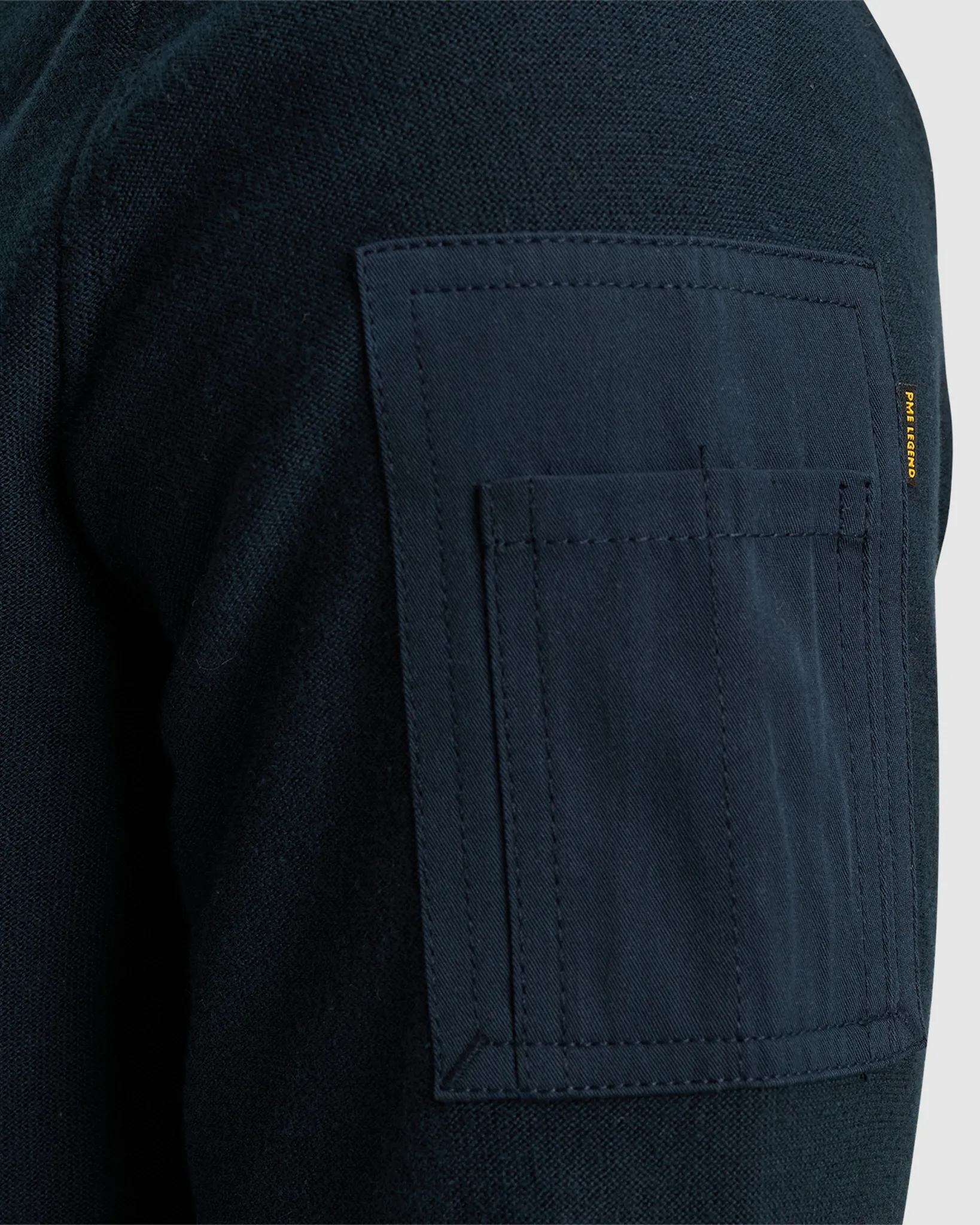 PME Legend Trui ronde hals Blauw 106910-001-L