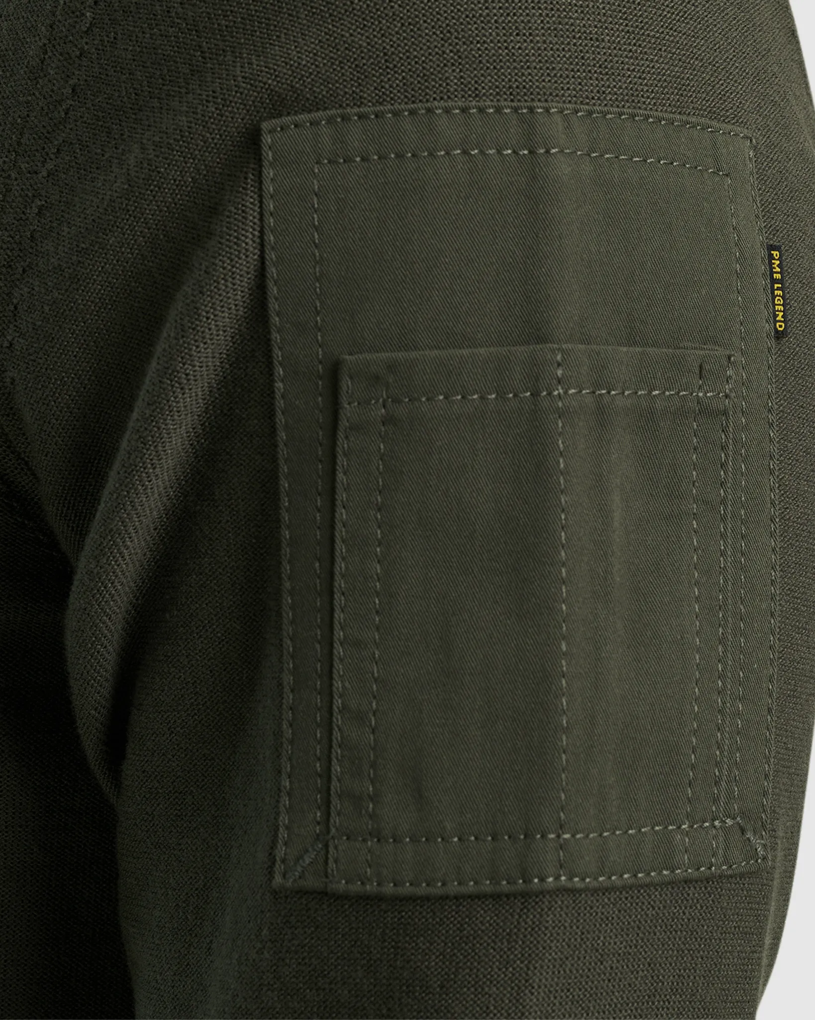 PME Legend Trui ronde hals Grijs 106912-001-L