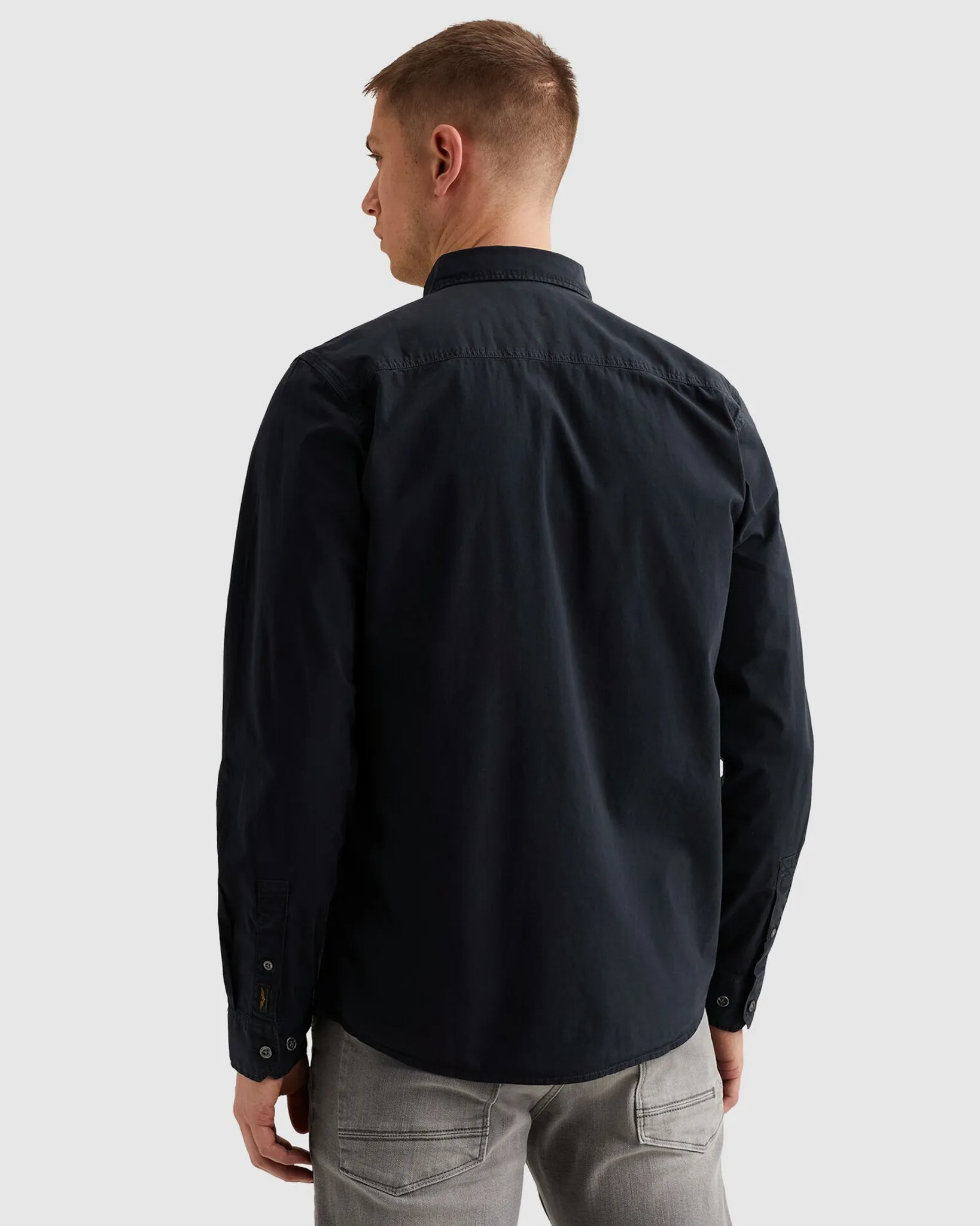 PME Legend Casual Overhemd LM Blauw 106913-001-L