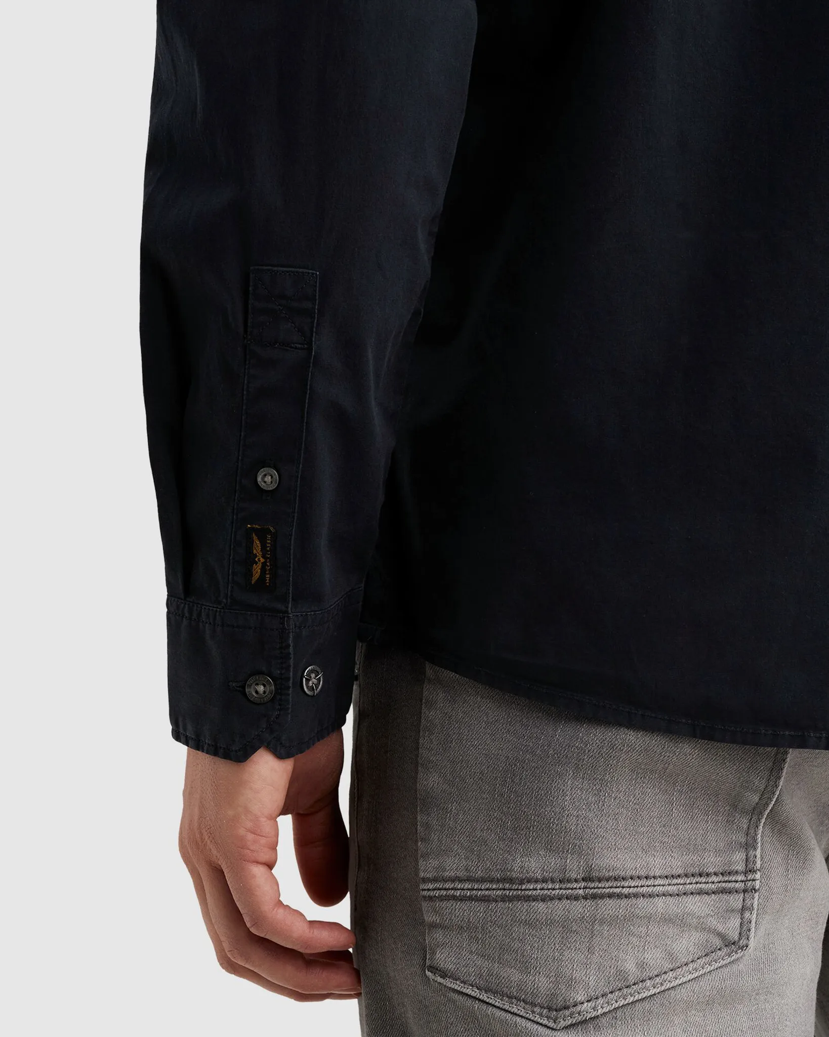 PME Legend Casual Overhemd LM Blauw 106913-001-L