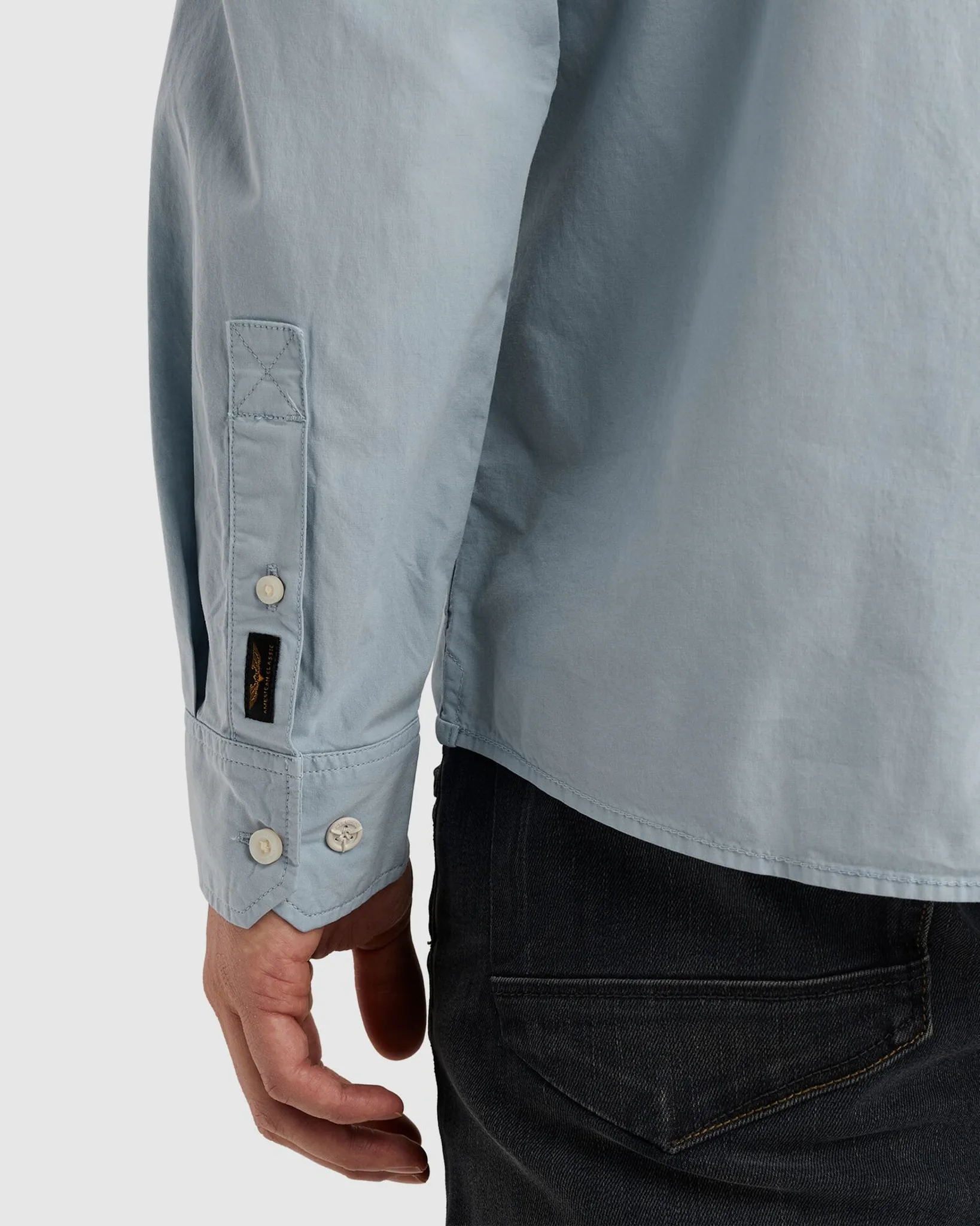 PME Legend Casual Overhemd LM Blauw 106915-001-L