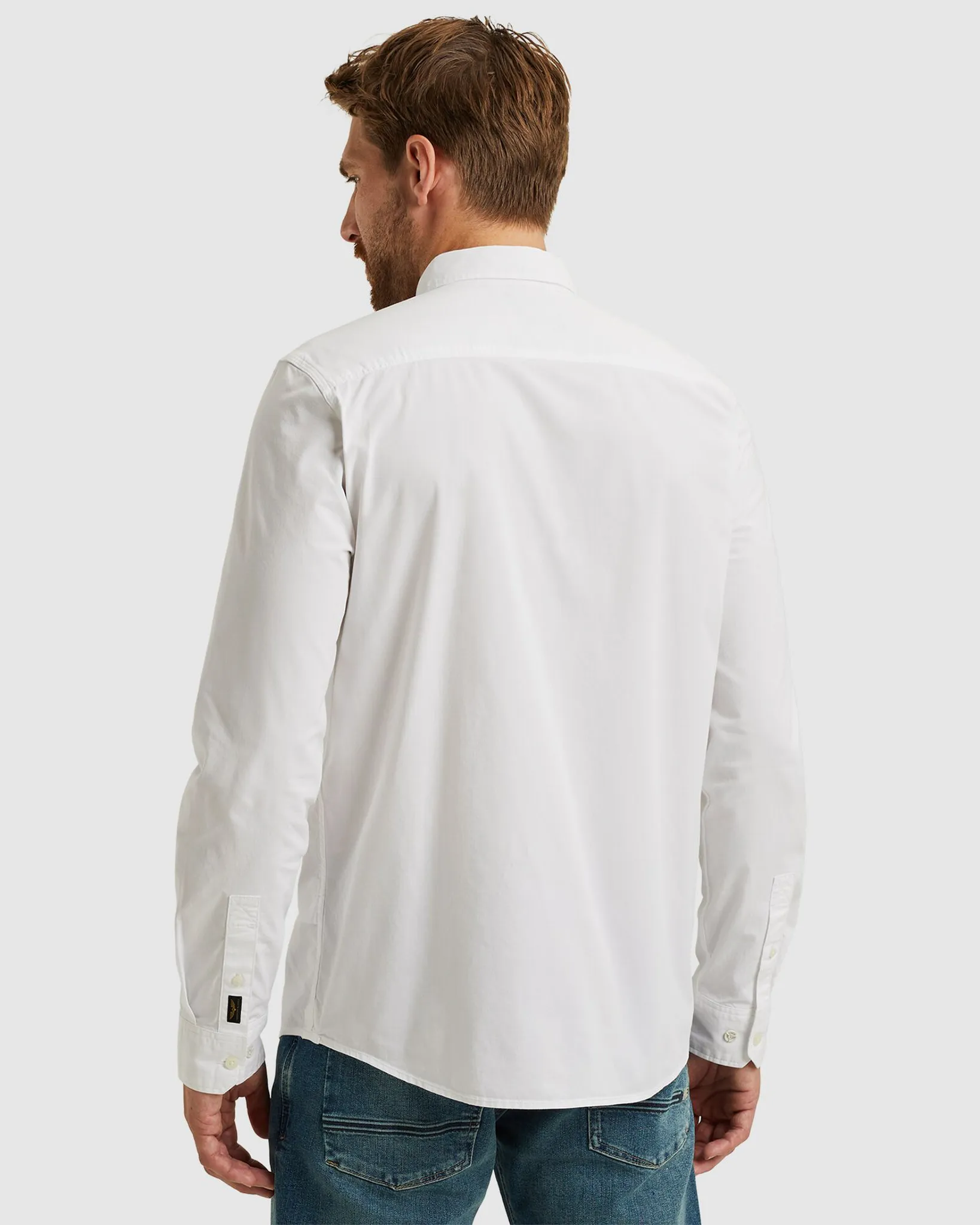 PME Legend Casual Overhemd LM Wit 106916-001-L