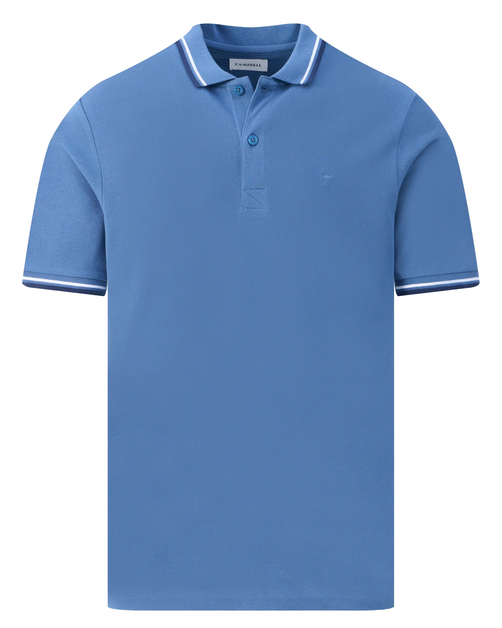 Campbell Polo Korte mouw True Navy 106926-004-L