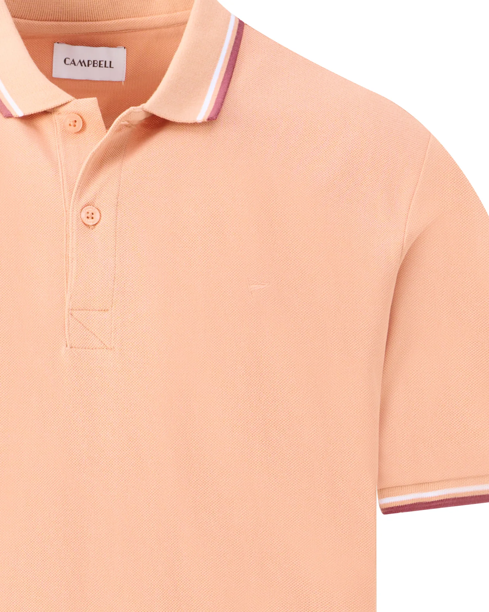 Campbell Polo Korte mouw Toast orange  106926-006-L