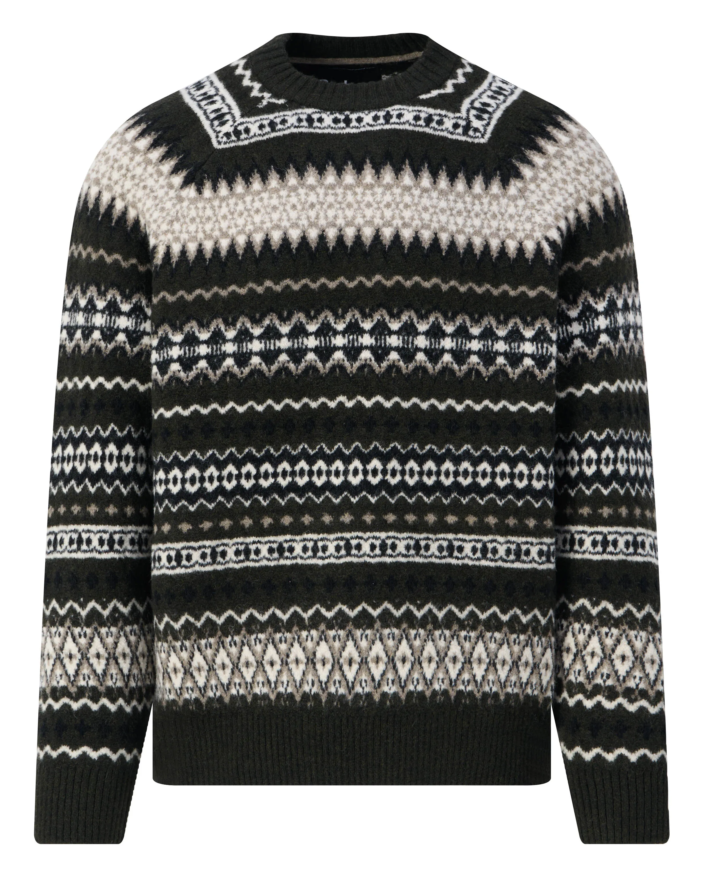 Barbour Trui ronde hals Groen 106952-001-L