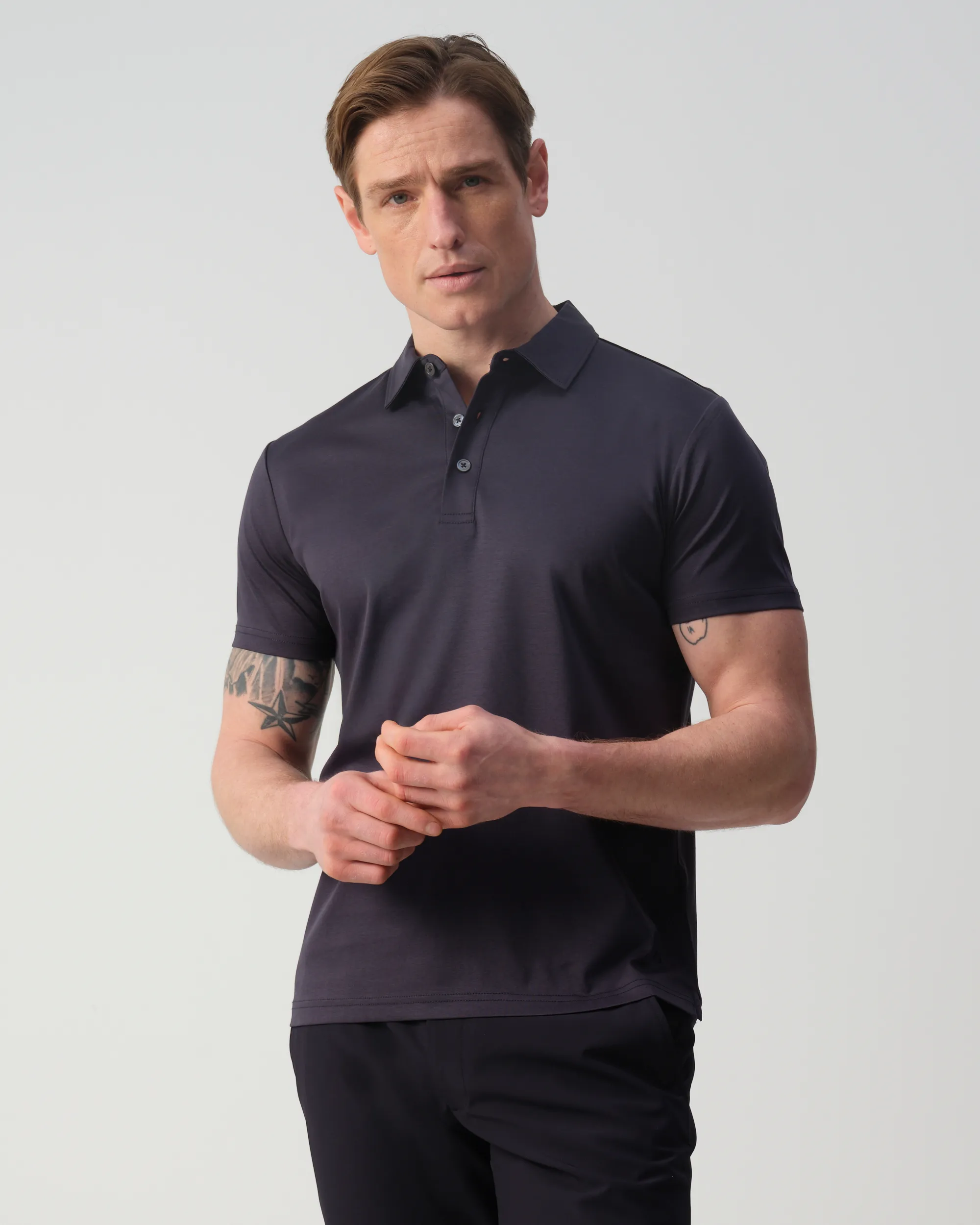 Vesper Brook Polo Navy 106971-002-L