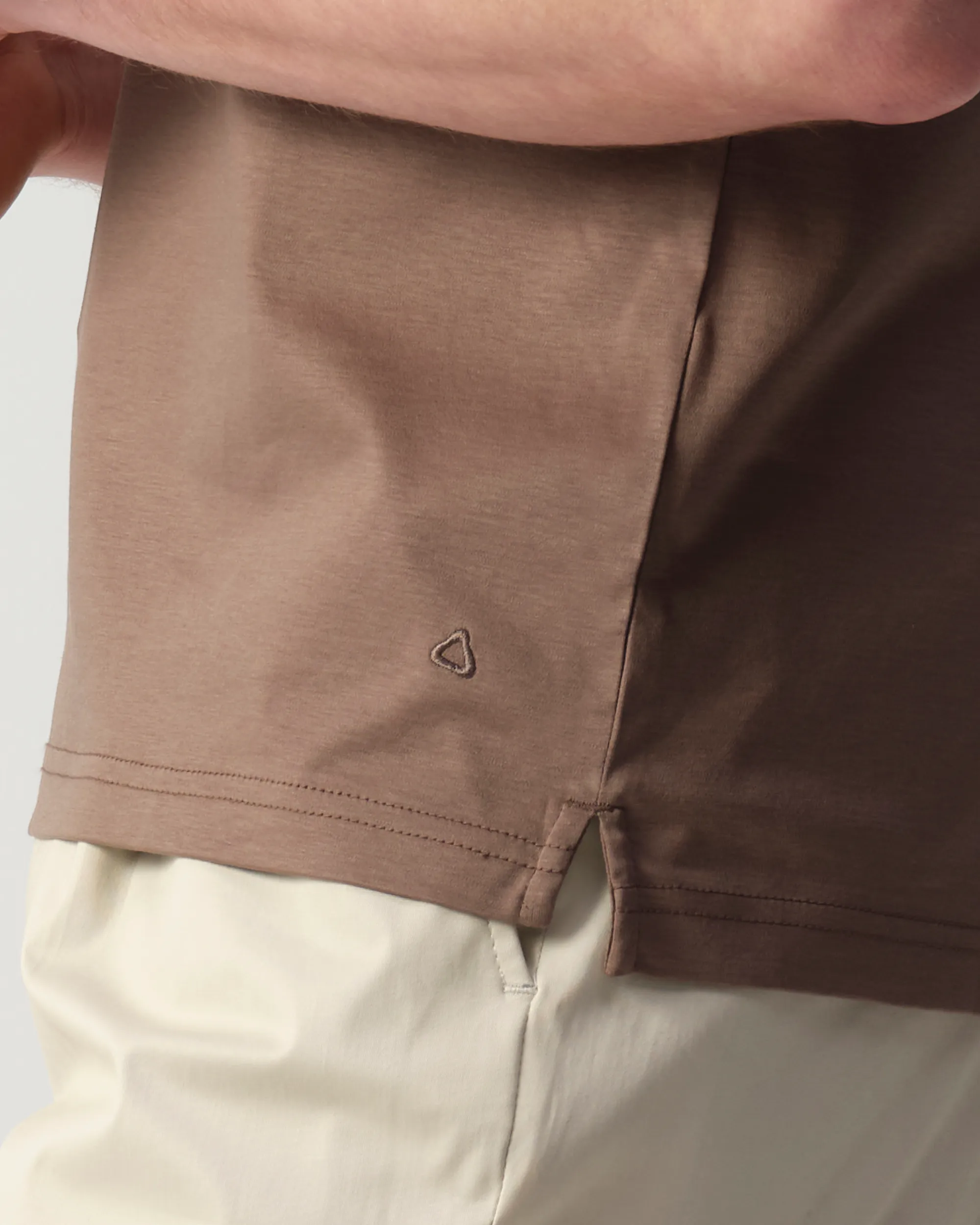 Vesper Brook Polo Taupe 106971-004-L