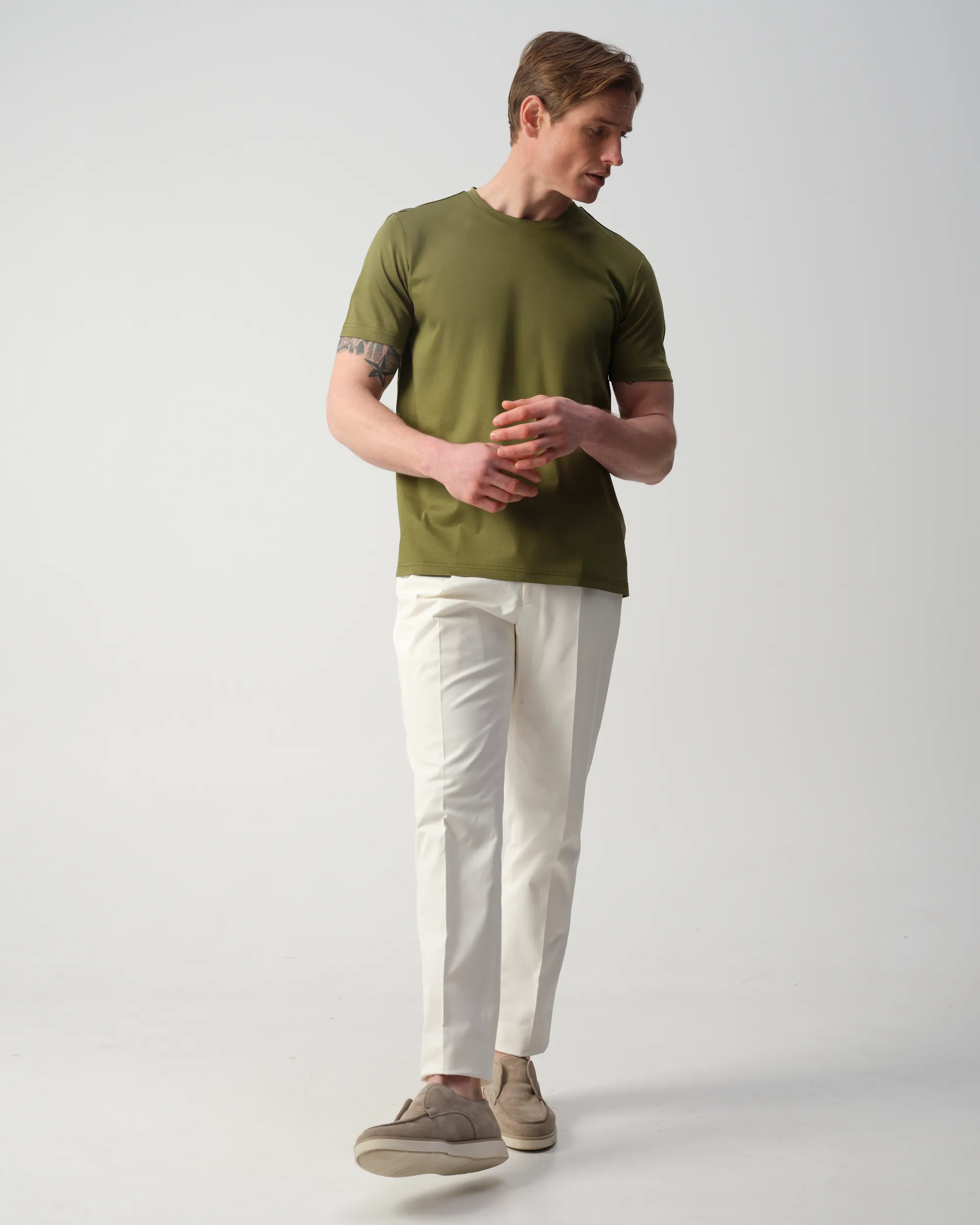 Vesper Craven T-shirt Olive 106972-001-L