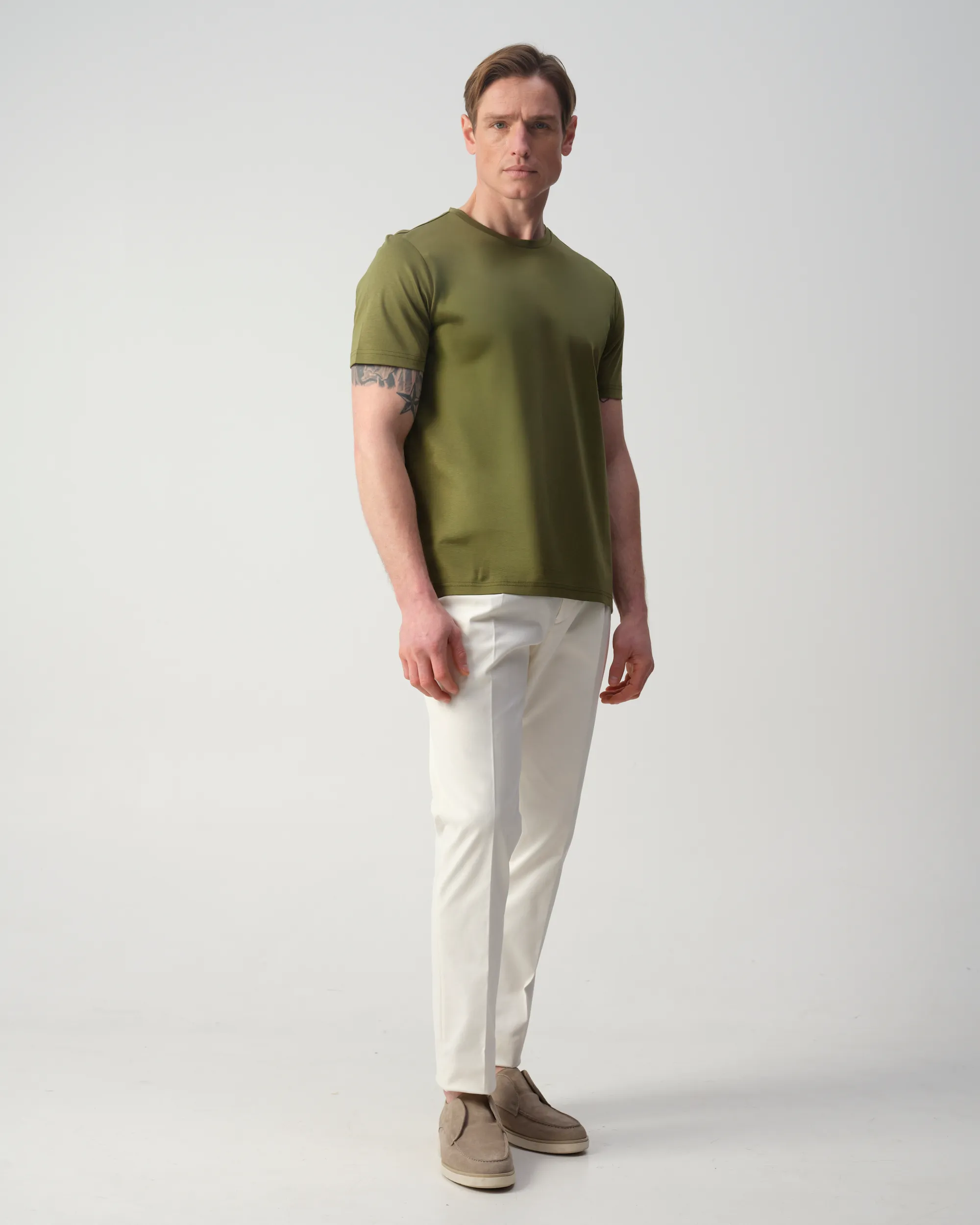 Vesper Craven T-shirt Olive 106972-001-L