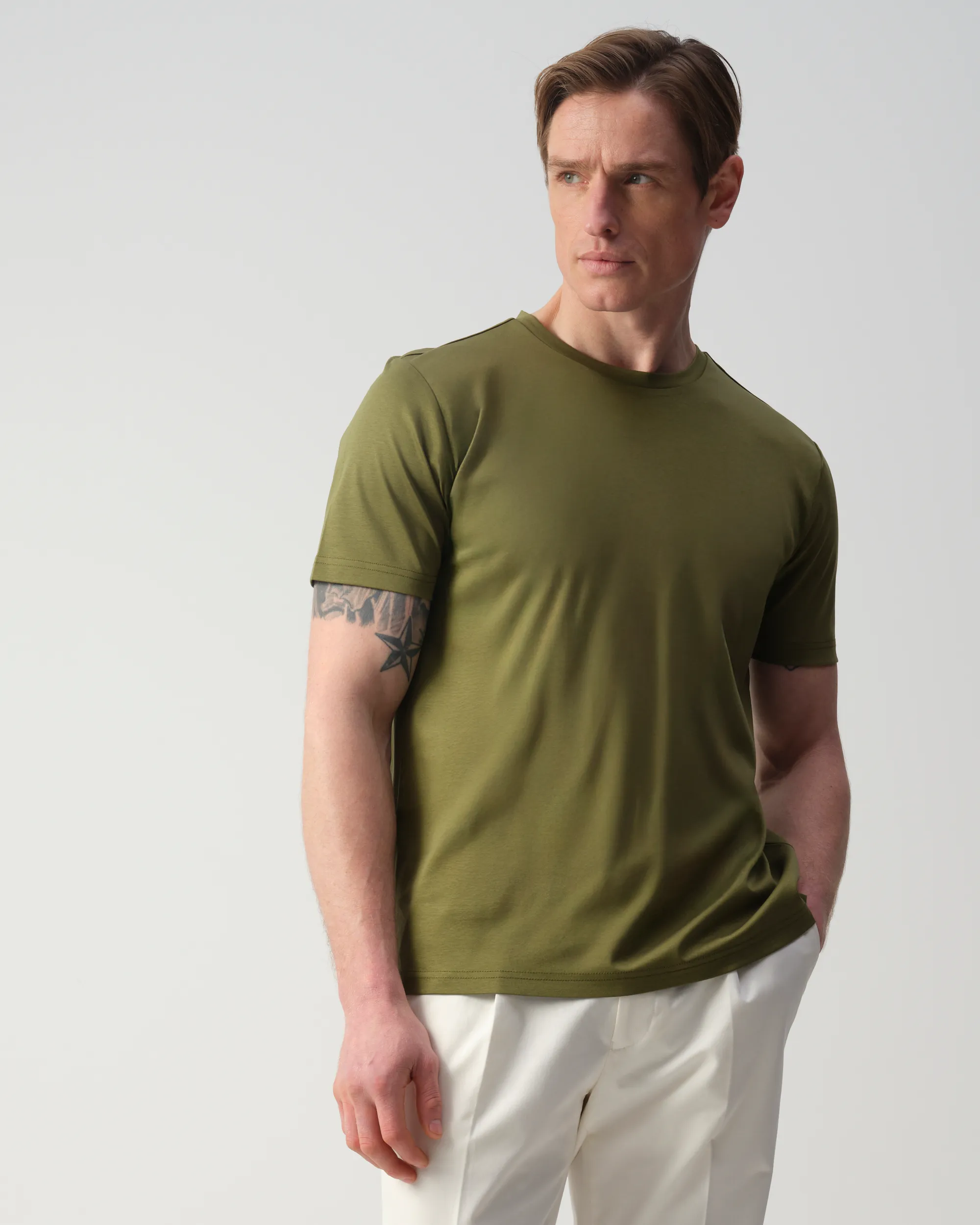 Vesper Craven T-shirt Olive 106972-001-L