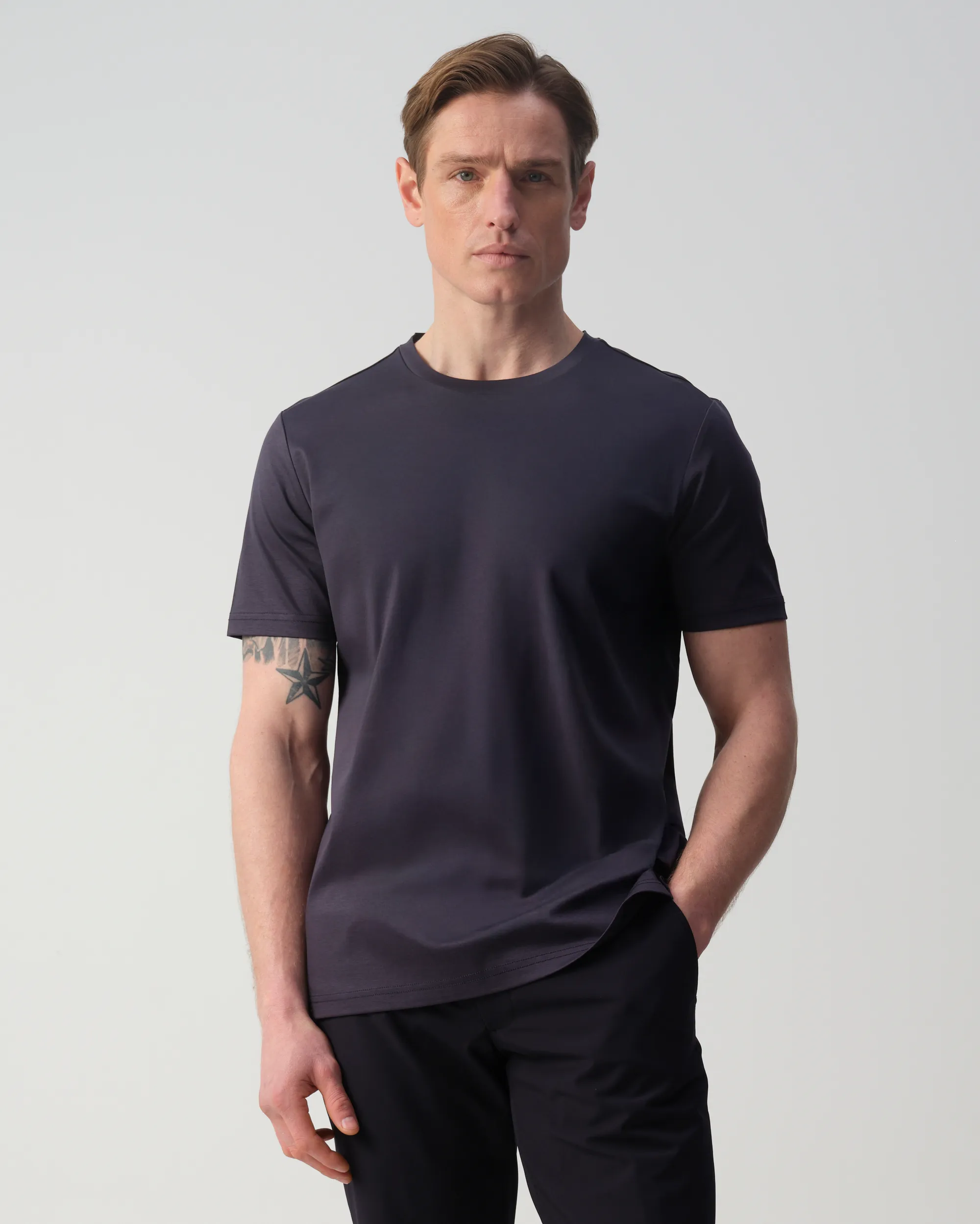 Vesper Craven T-shirt Navy 106972-002-L