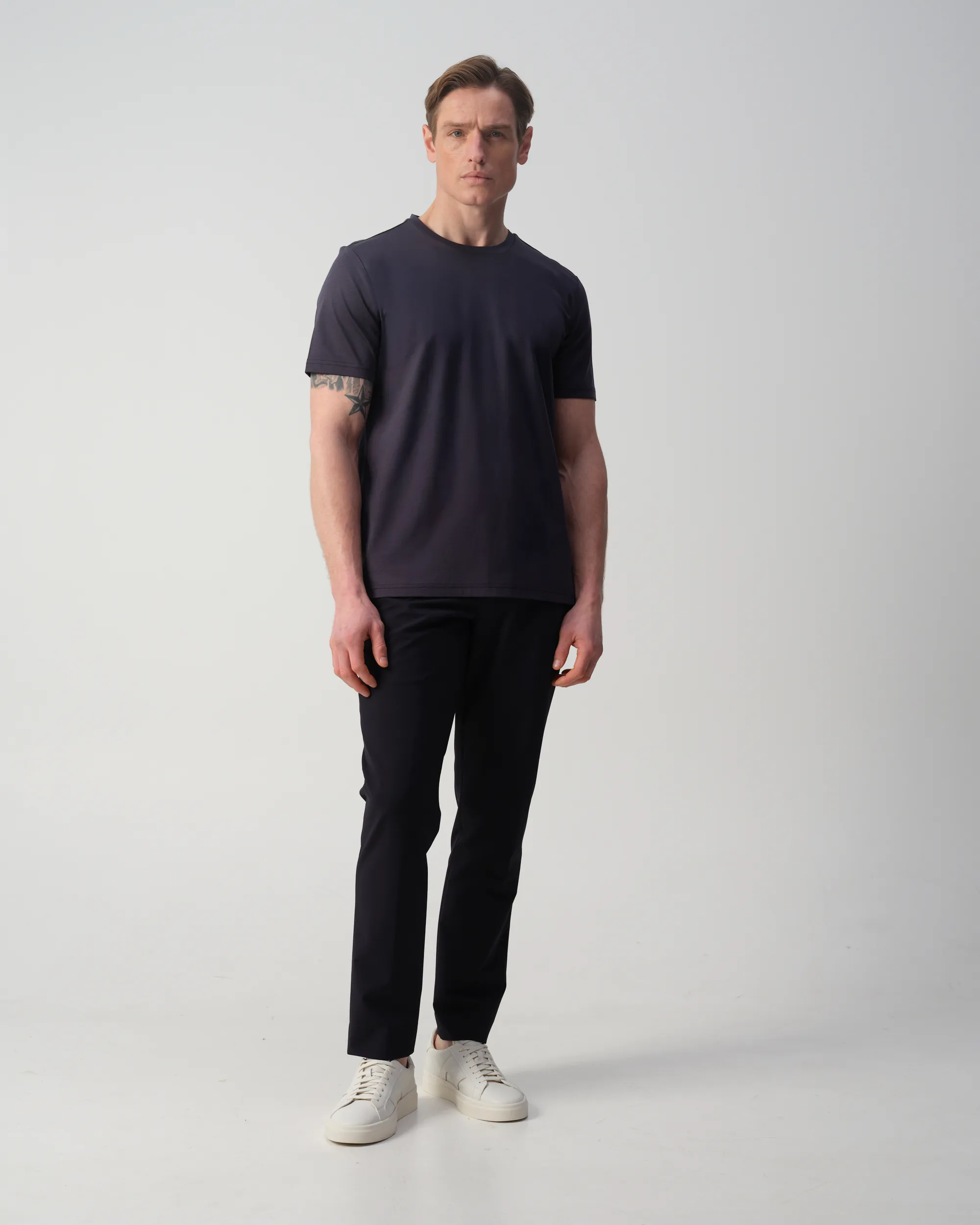 Vesper Craven T-shirt Navy 106972-002-L