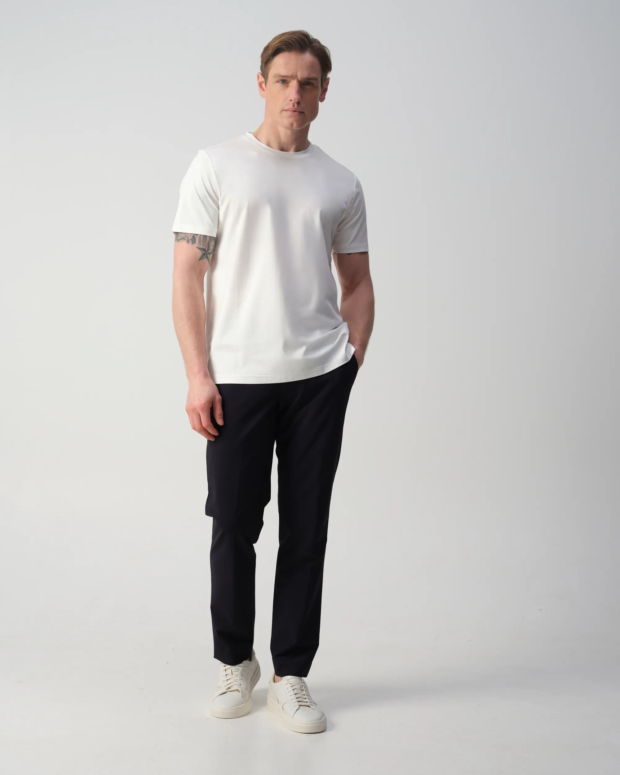 Vesper Craven T-shirt Ecru  106972-003-L