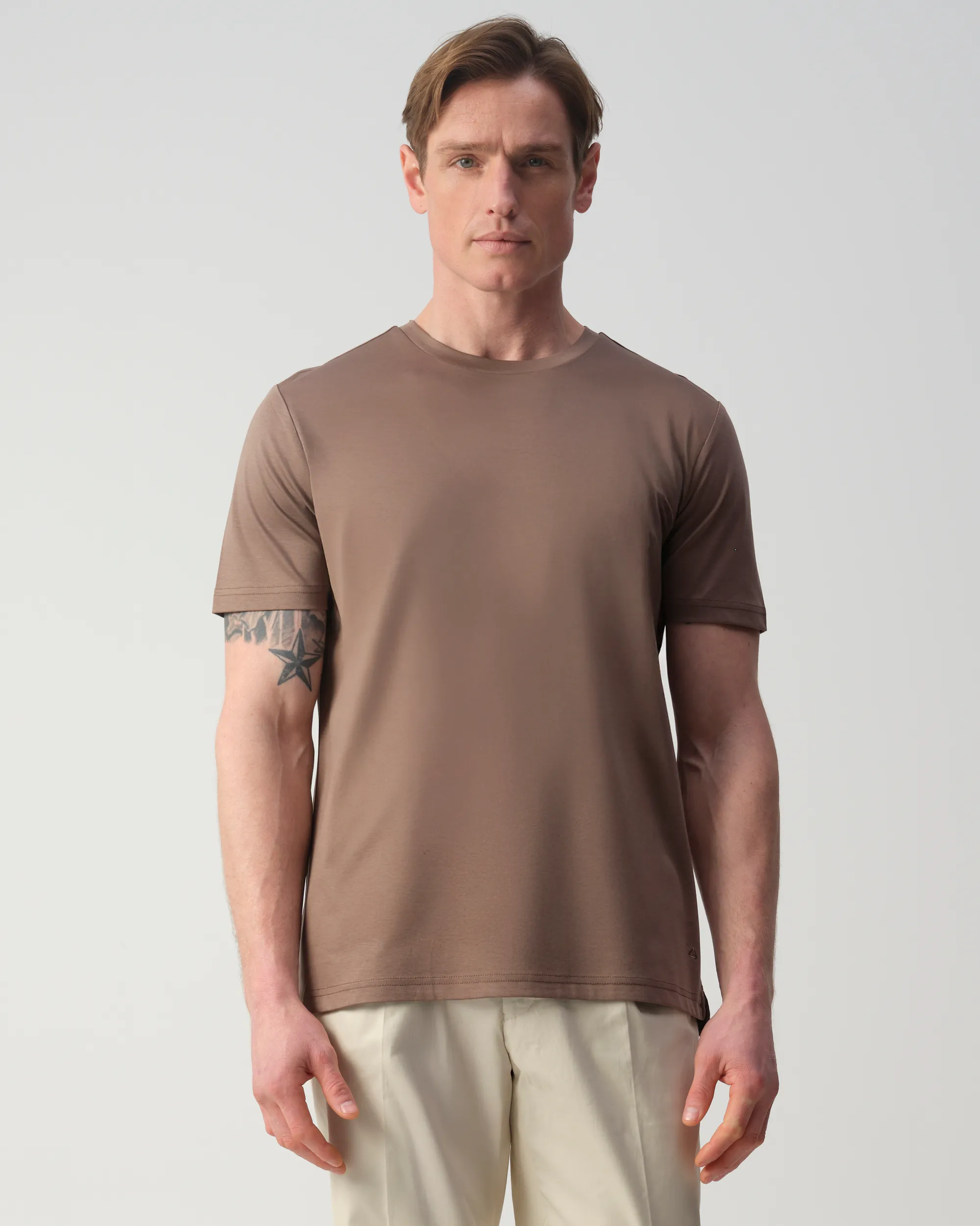 Vesper Craven T-shirt Taupe 106972-004-L