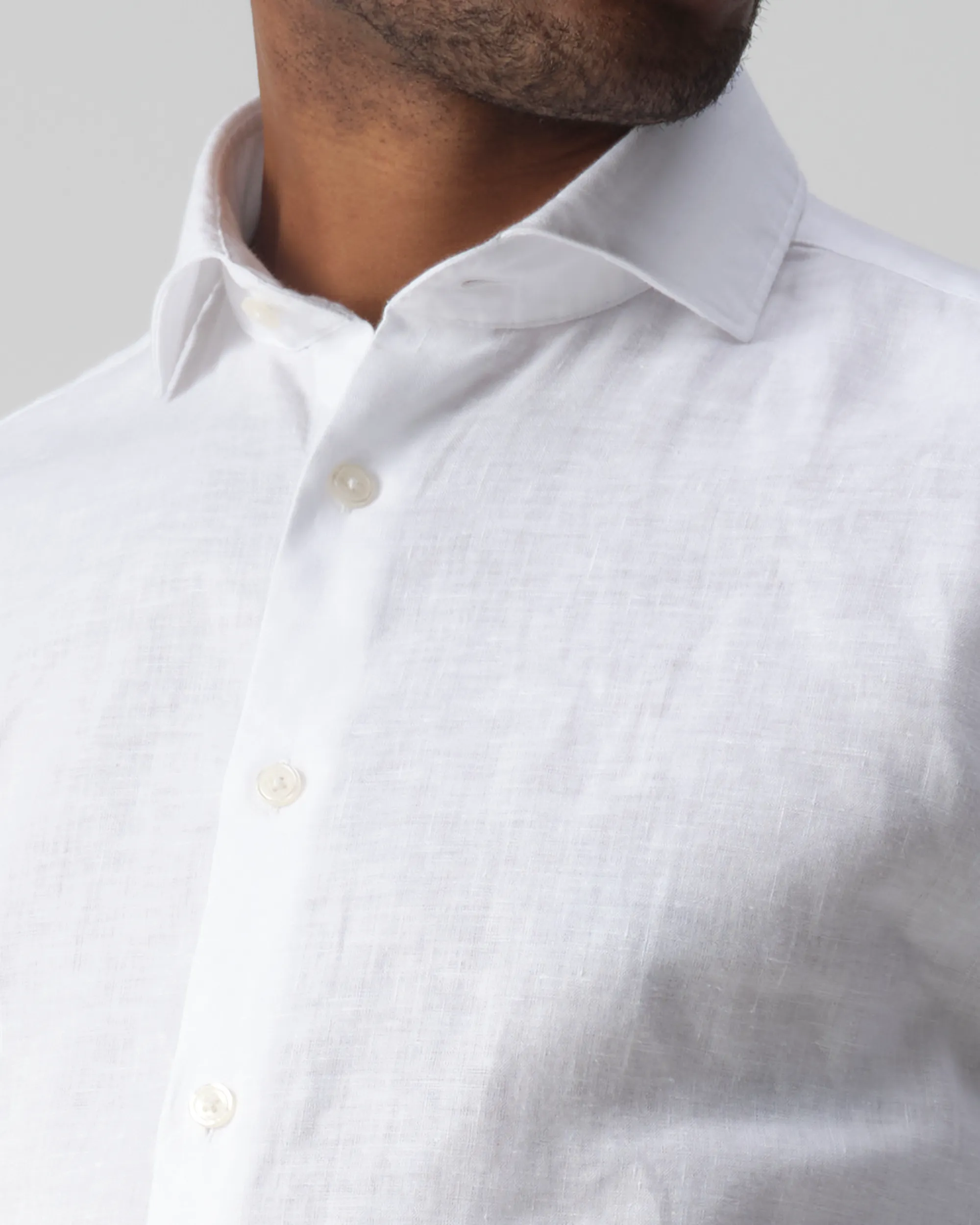 Vesper Finchley Linnen Overhemd WHITE 106975-001-37