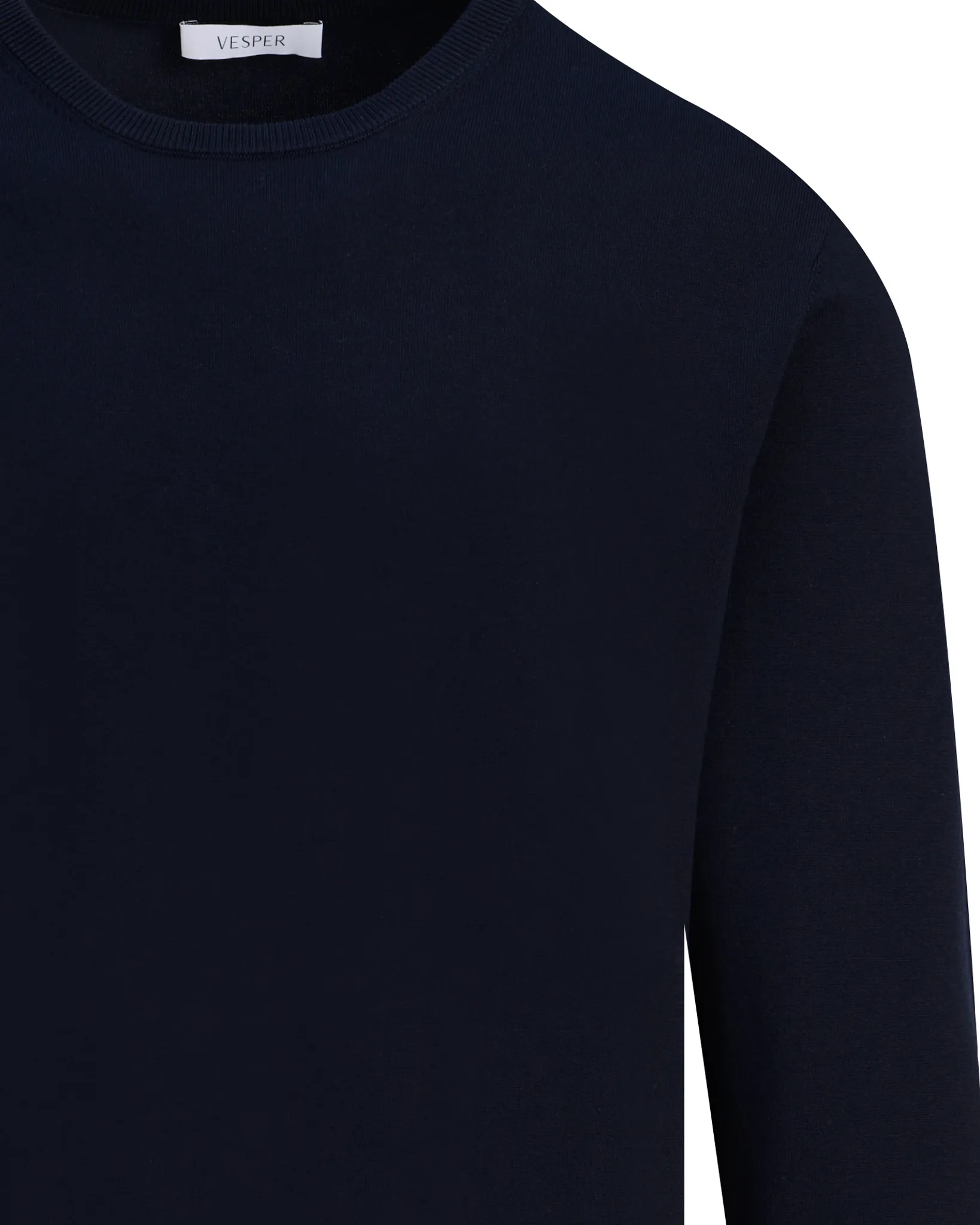 Vesper Trui ronde hals Mortimer Navy 106978-002-L