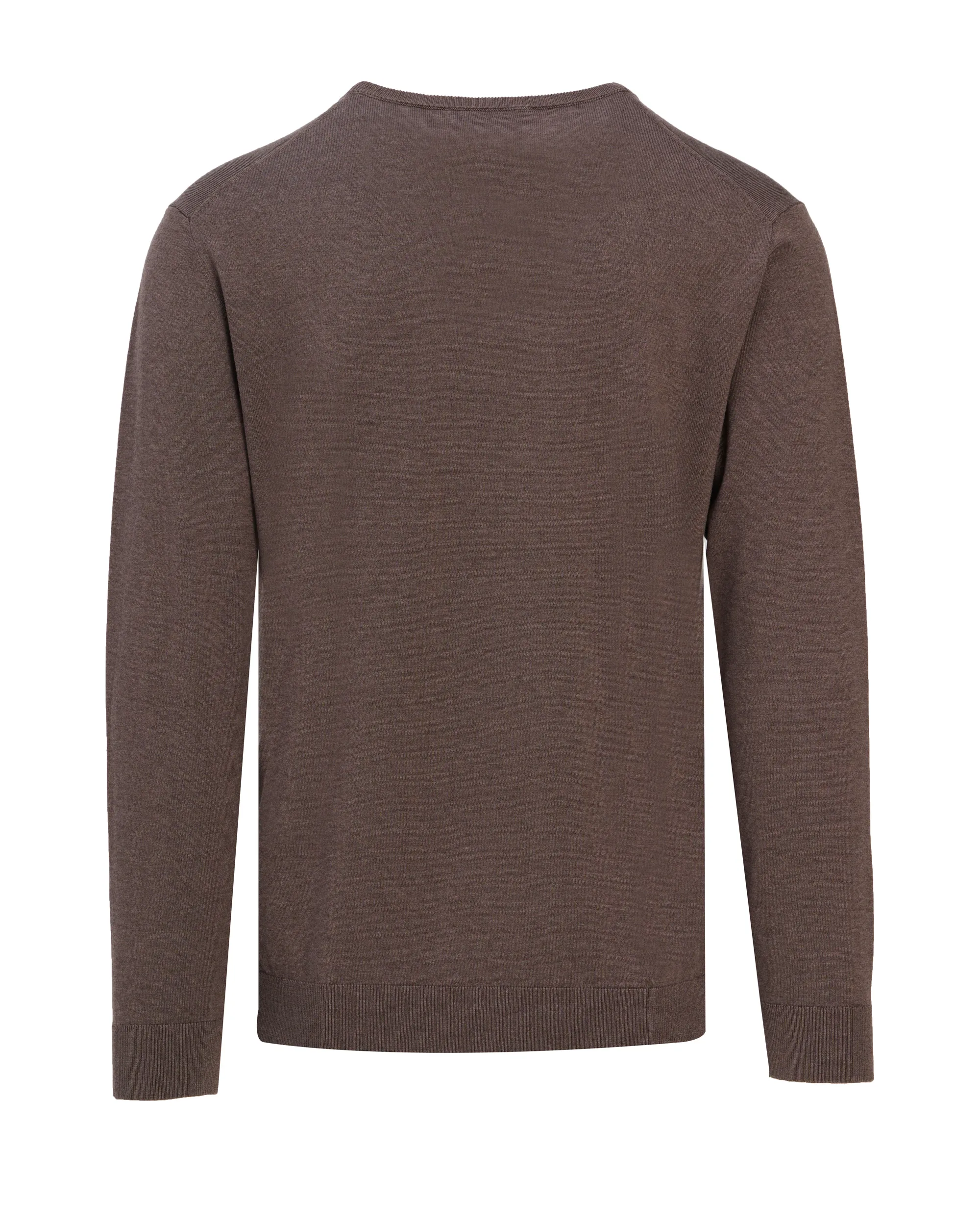 Vesper Trui ronde hals Mortimer Coffe Bean 106978-004-L