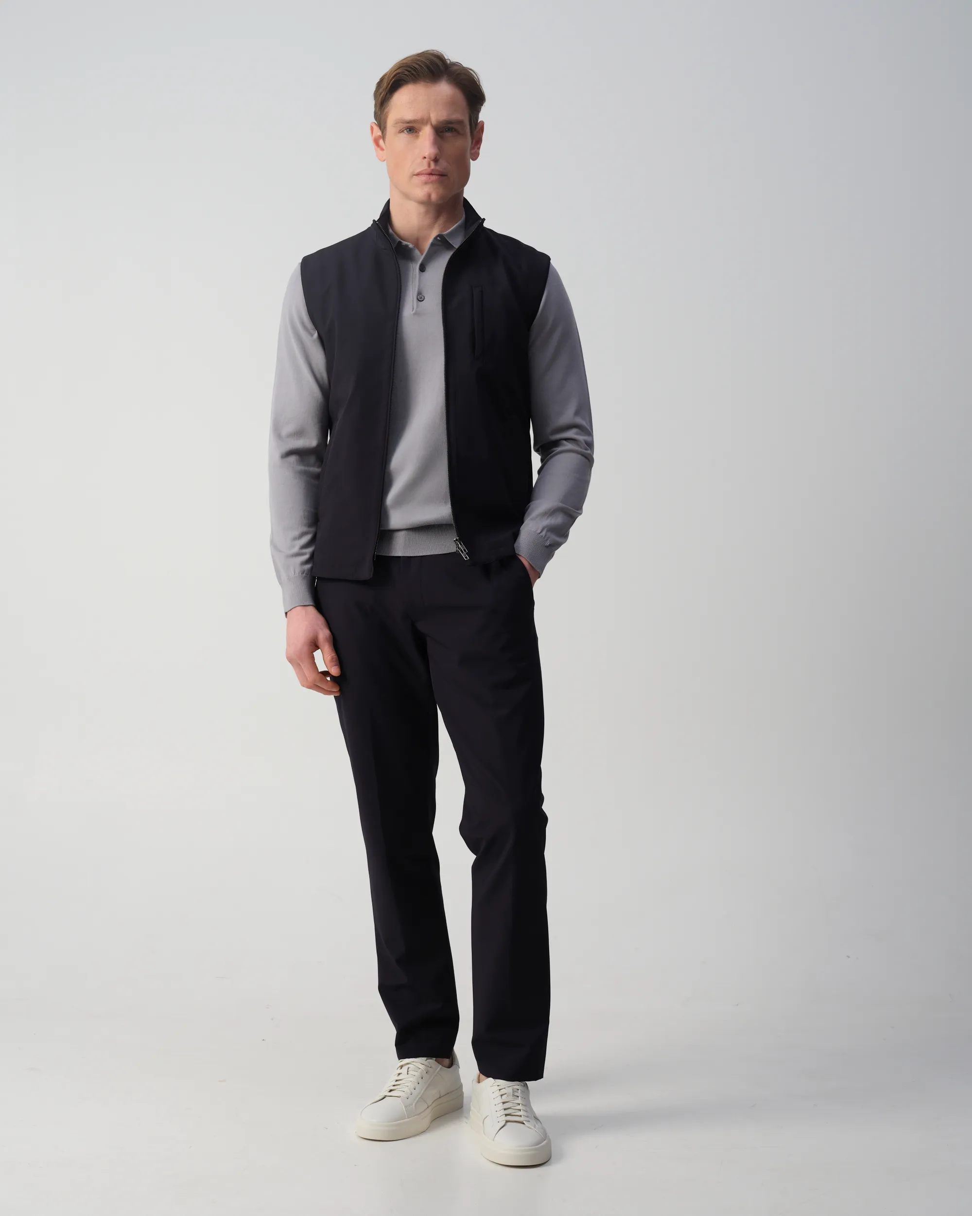 Vesper Landsdowne Polo Grijs uni 106979-001-L