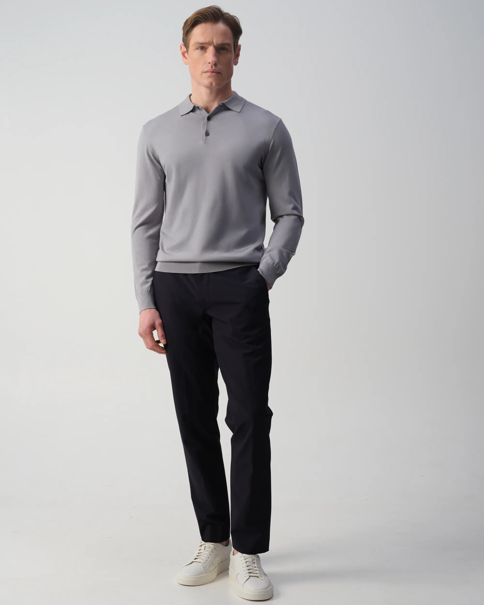 Vesper Landsdowne Polo Grijs uni 106979-001-L