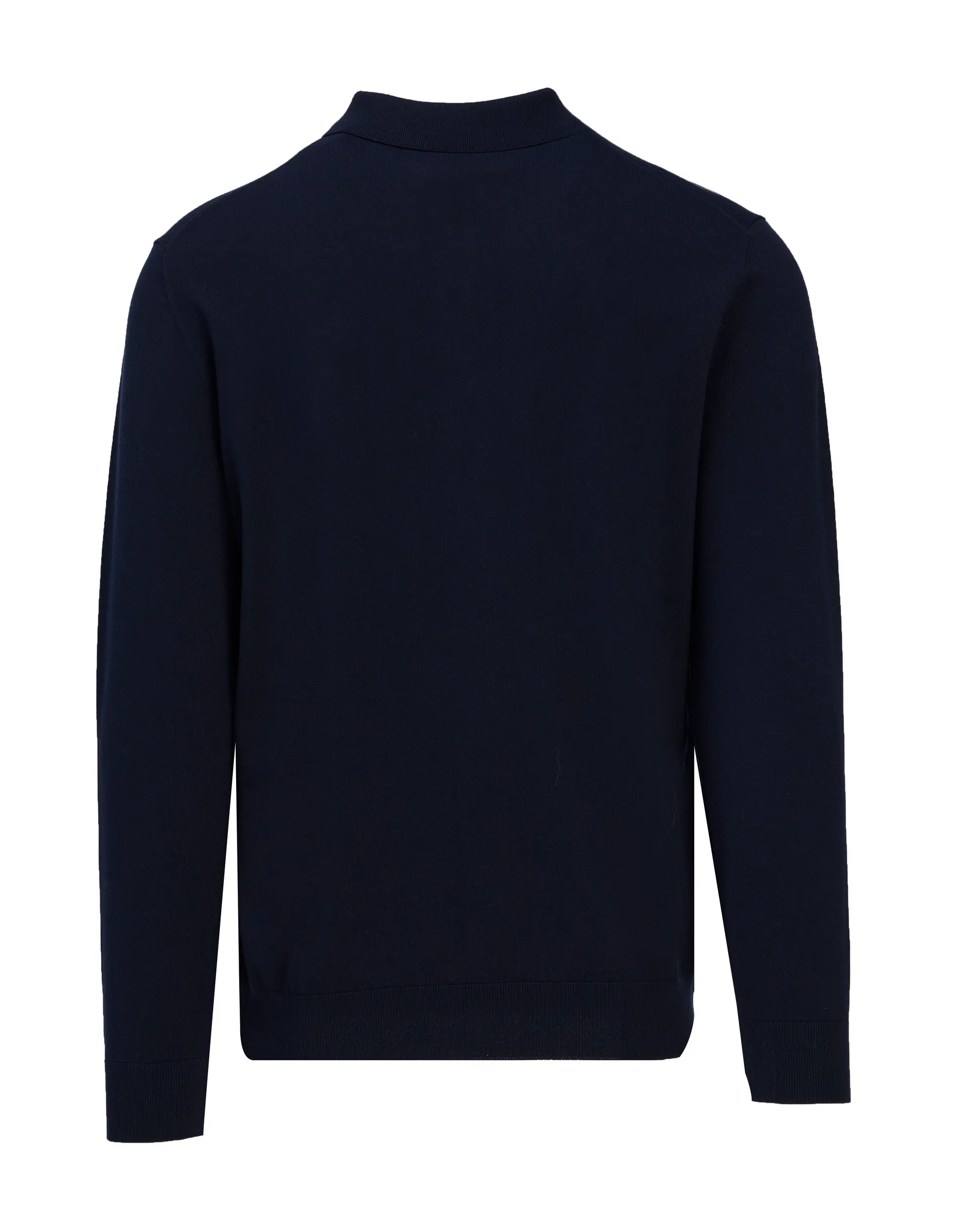 Vesper Polo lange mouw Landsdowne Navy 106979-002-L