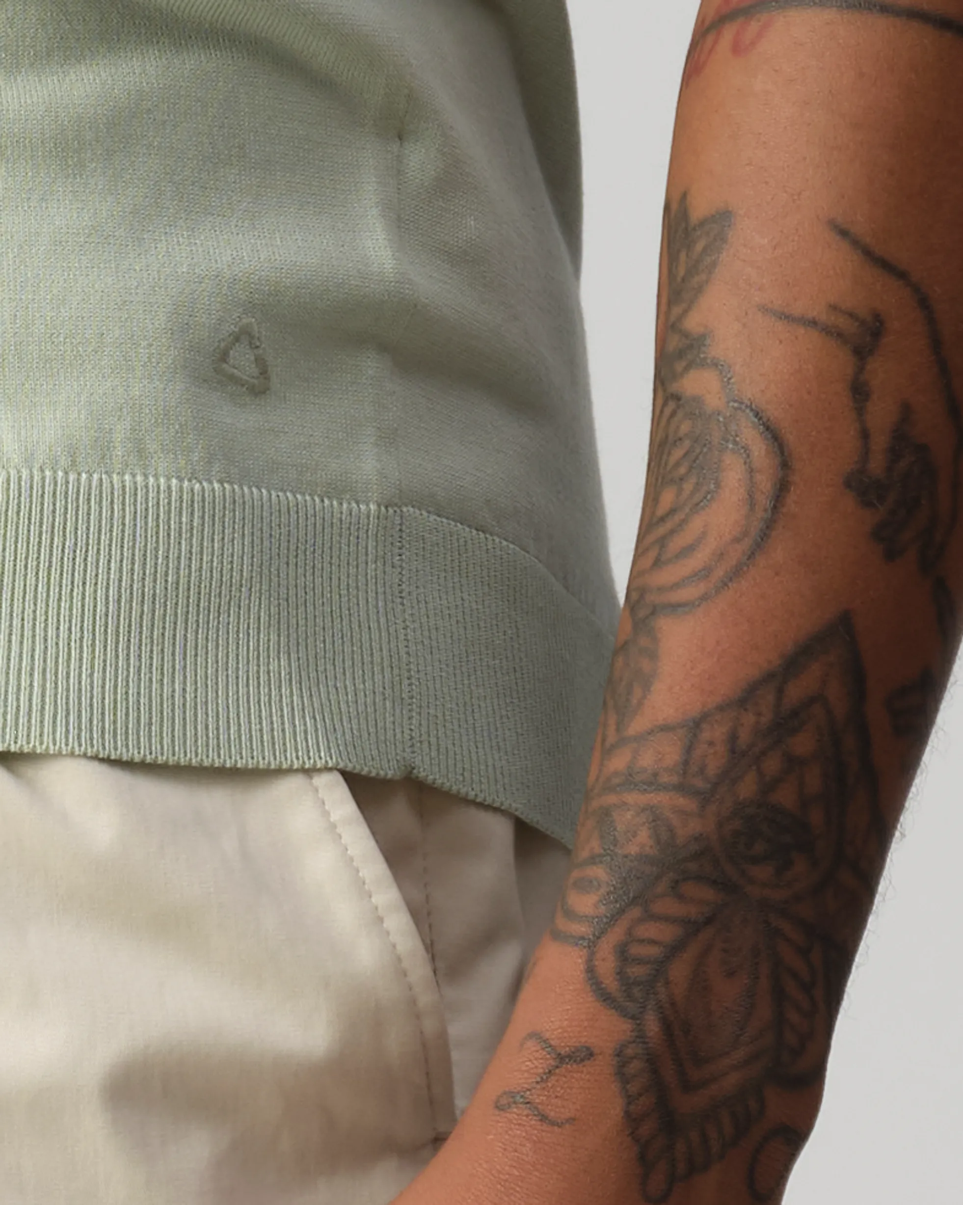 Vesper Pelham Polo Light Green 106980-004-L