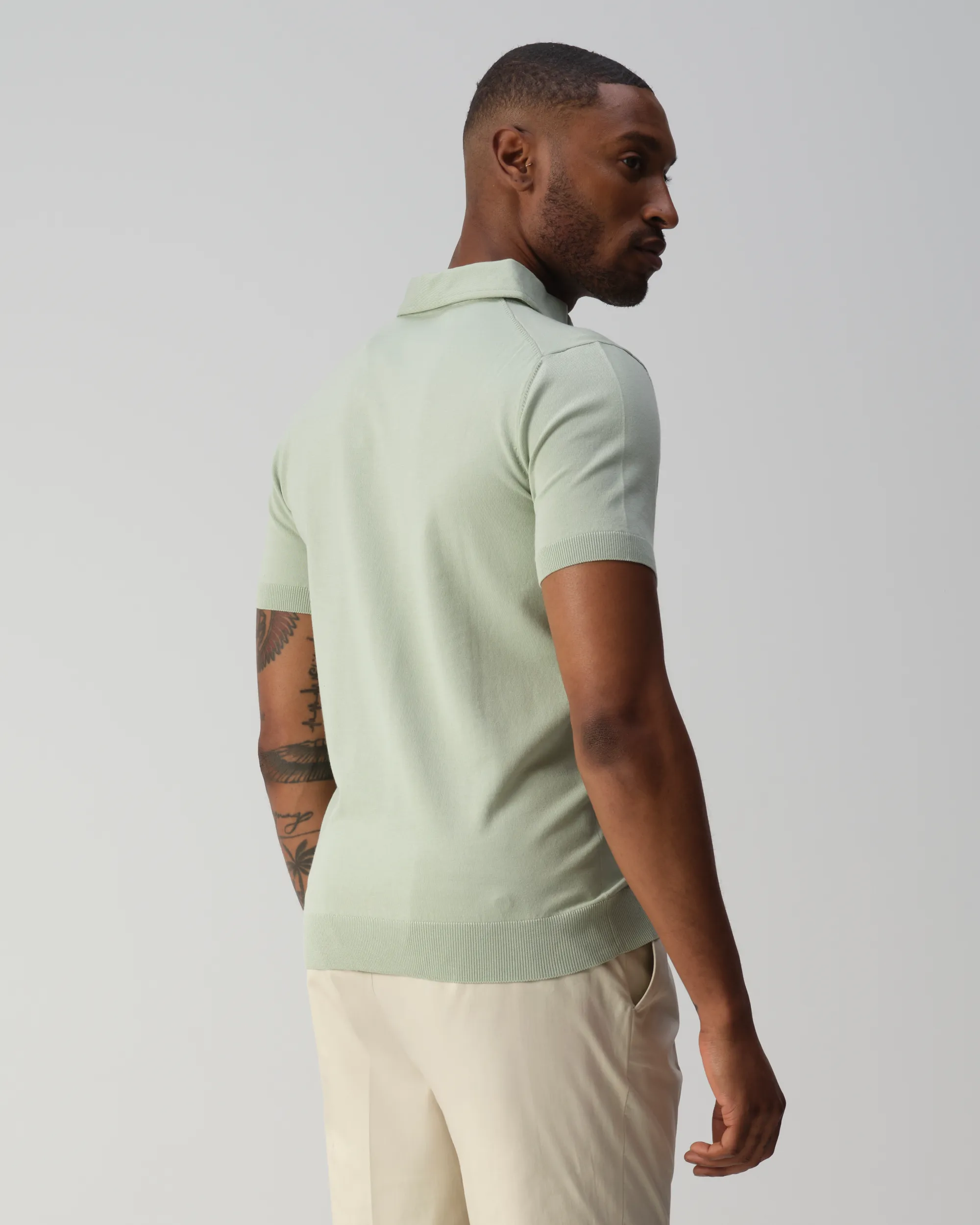 Vesper Pelham Polo Light Green 106980-004-L