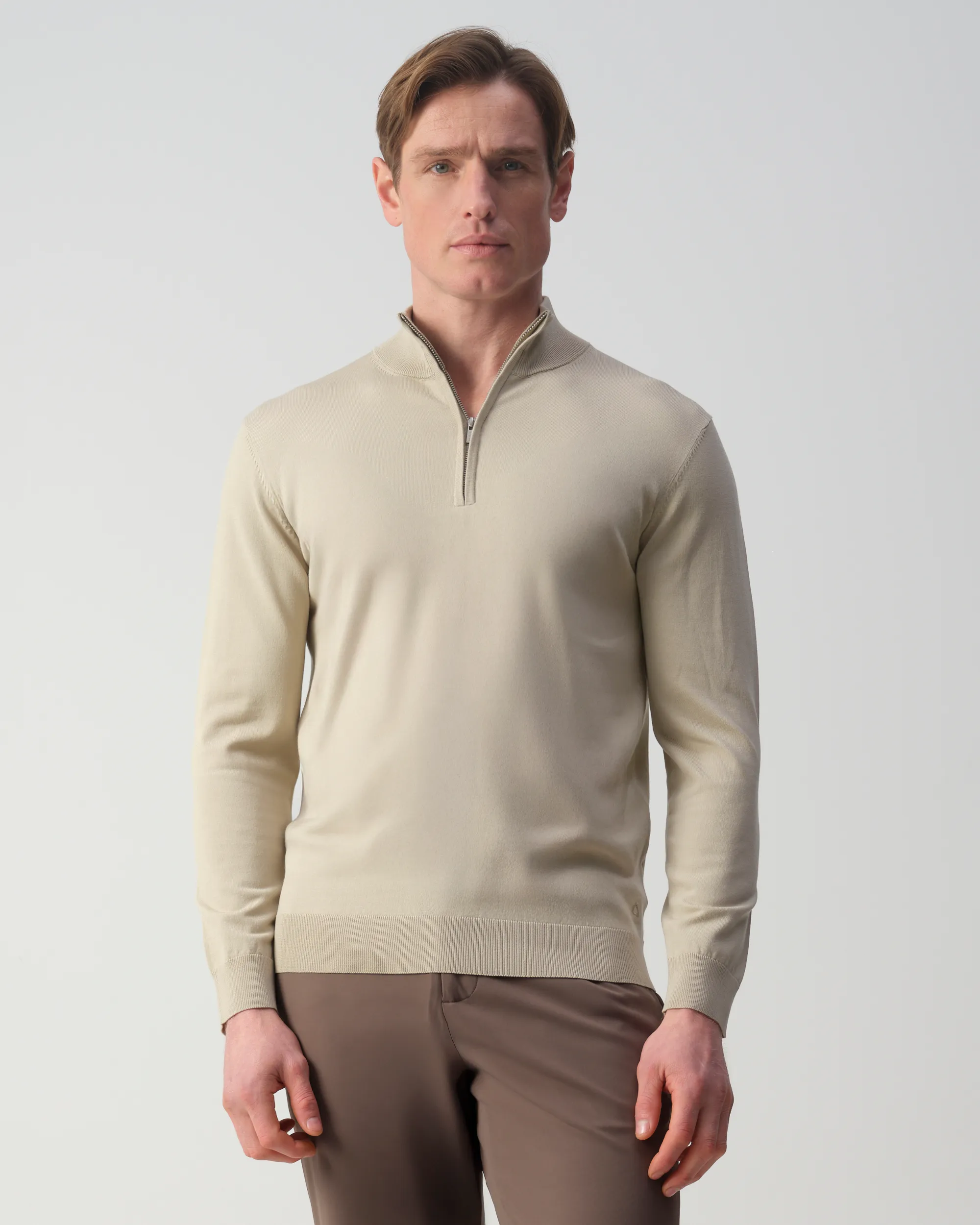 Vesper Huxton Schipperstrui Beige uni 106981-001-L