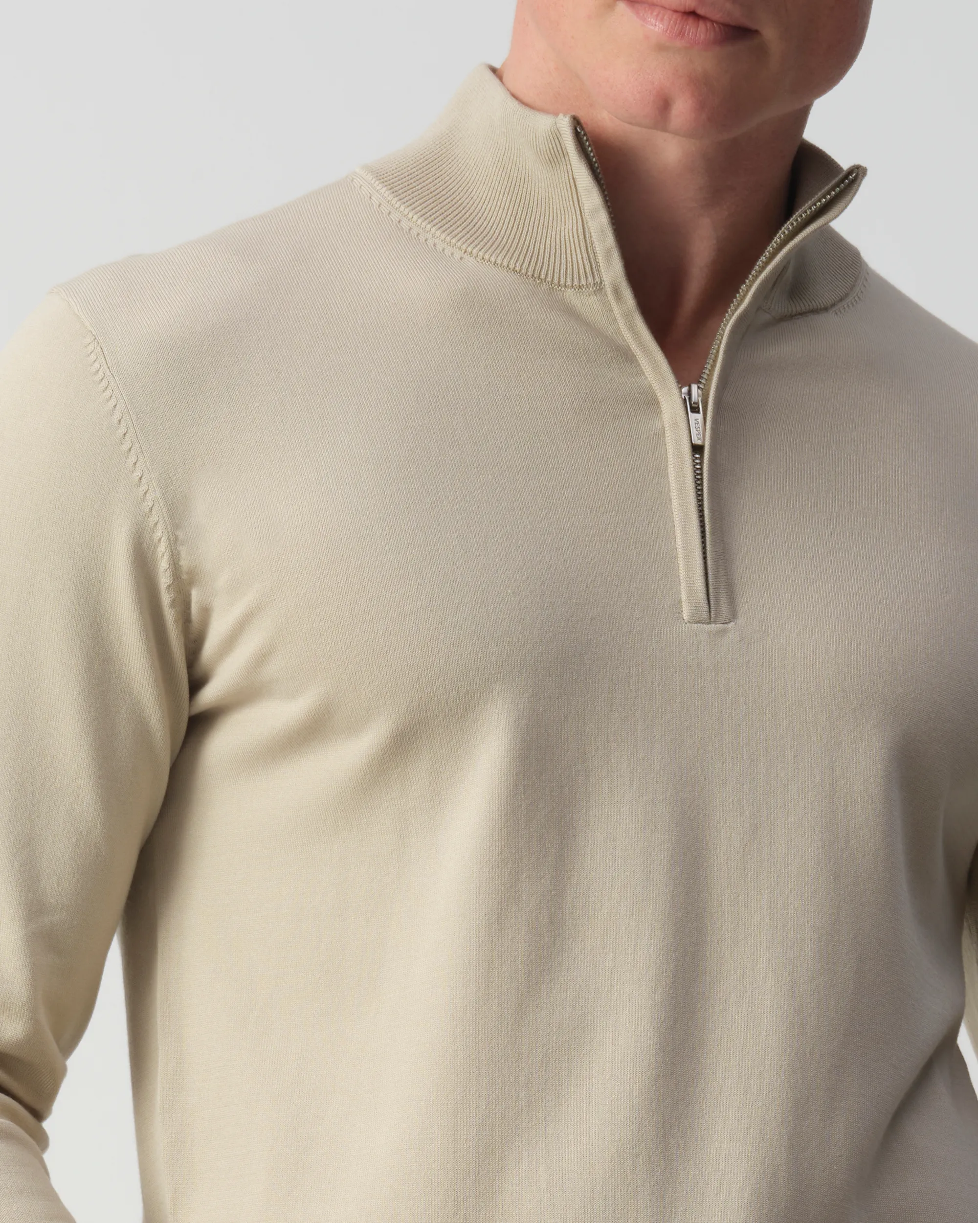 Vesper Huxton Schipperstrui Beige uni 106981-001-L