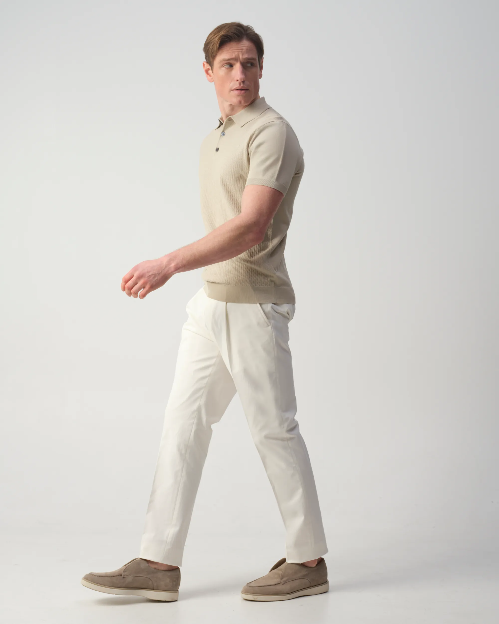 Vesper Baker Polo Beige uni 106982-002-L