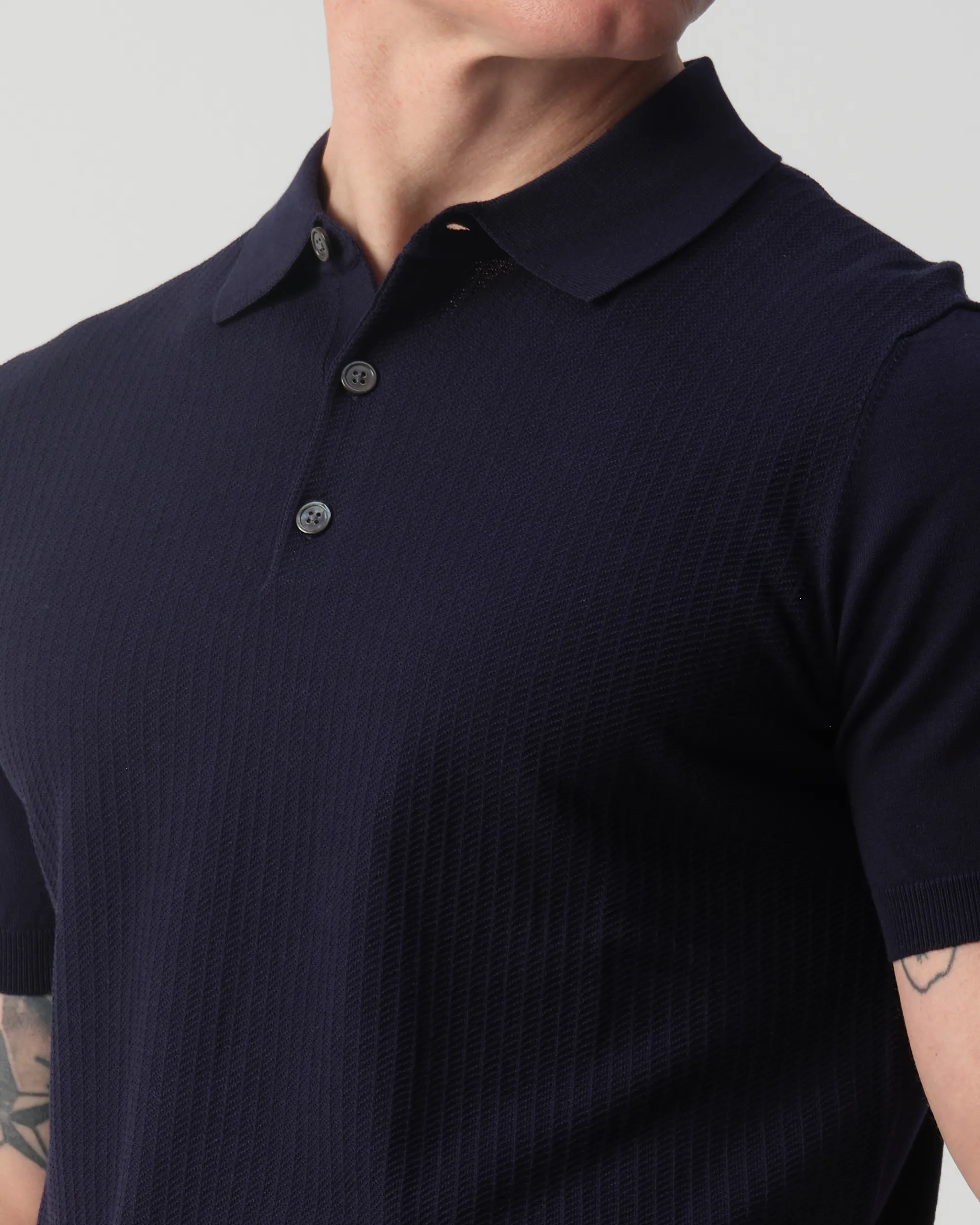 Vesper Baker Polo Navy 106982-003-L