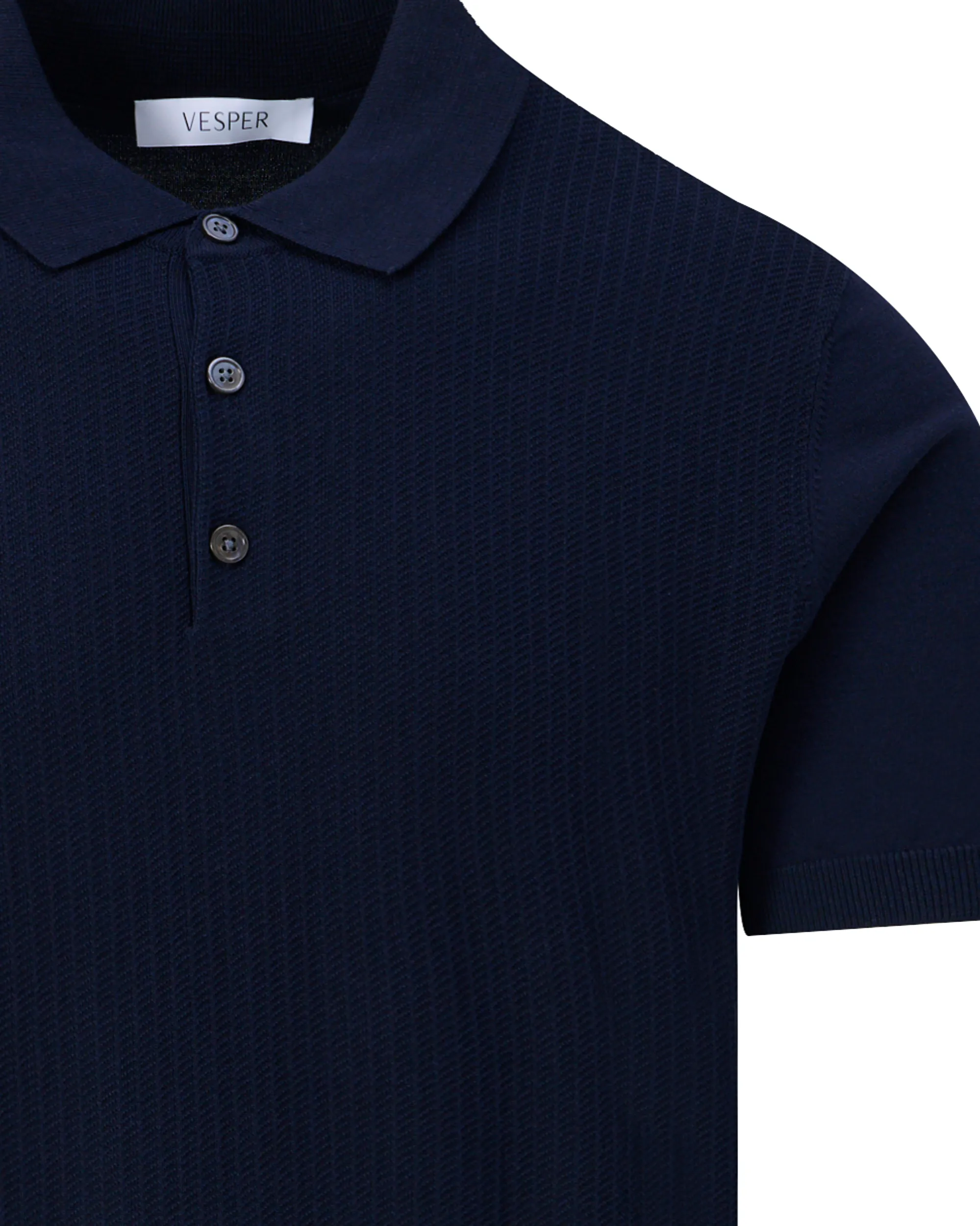Vesper Baker Polo Navy 106982-003-L