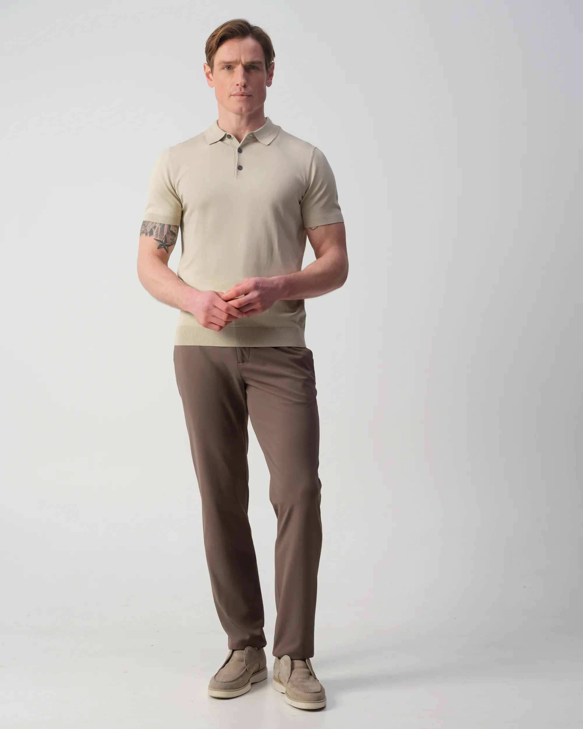 Vesper Marleybone Polo Beige uni 106983-002-L