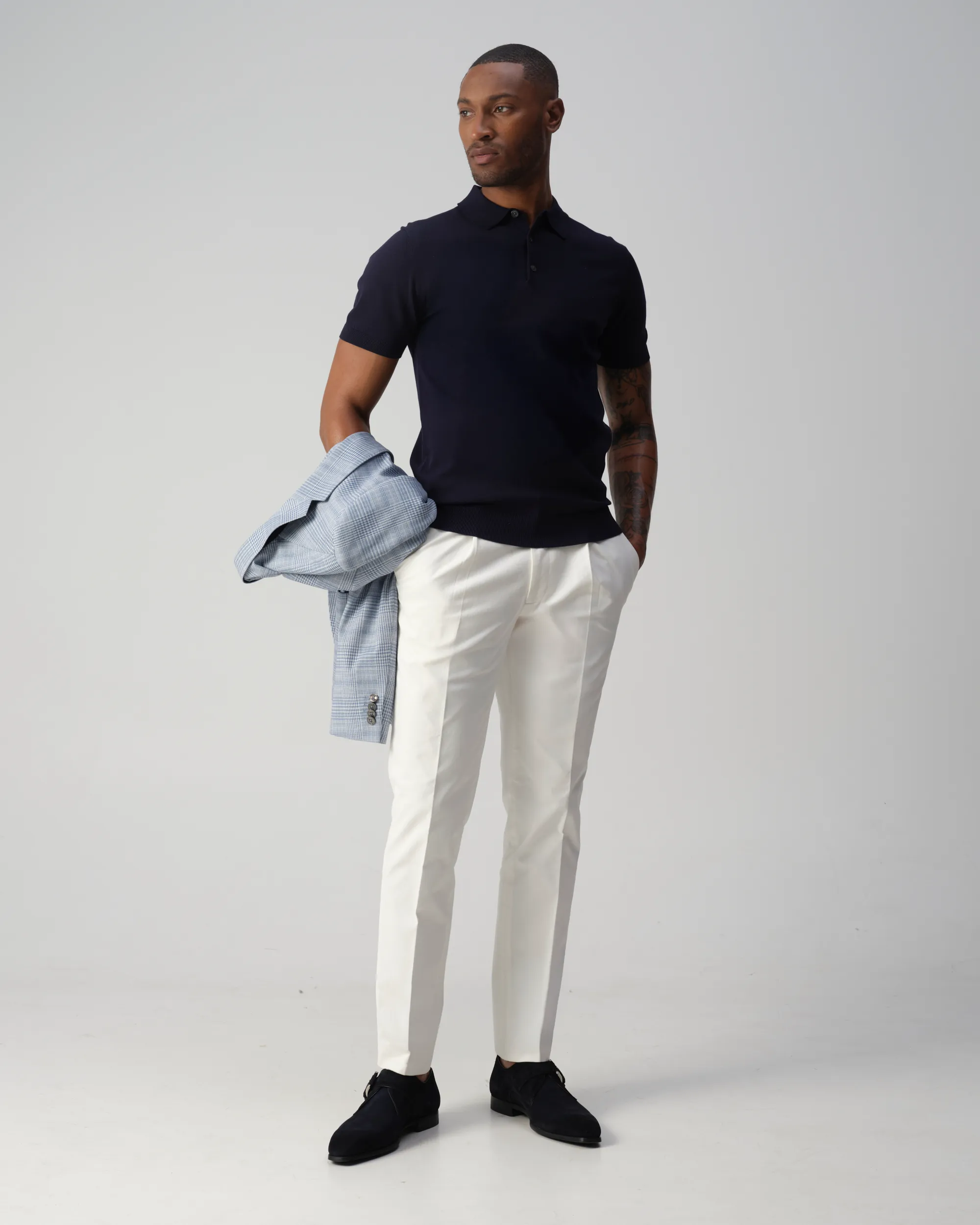 Vesper Marleybone Polo Navy 106983-003-L