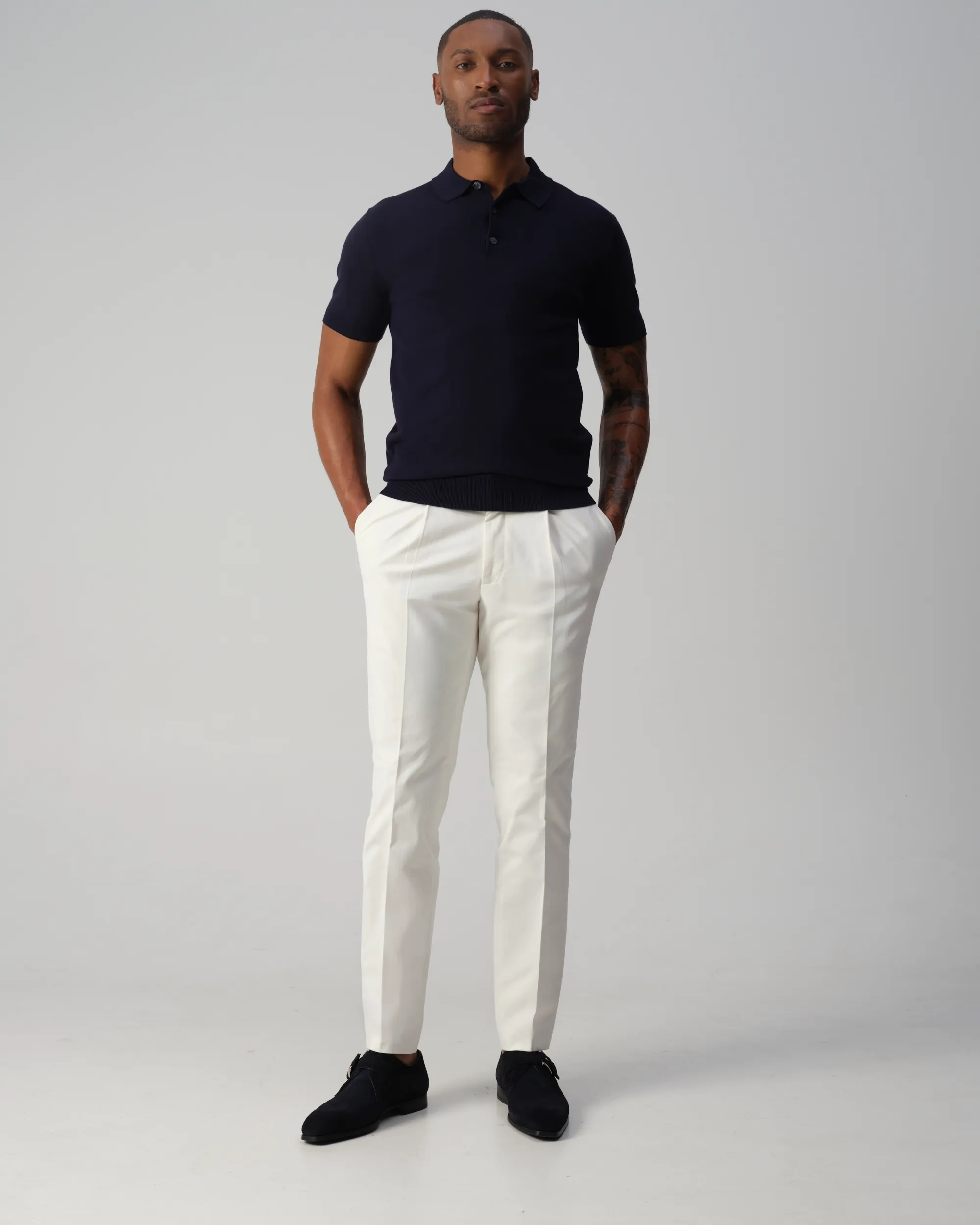 Vesper Marleybone Polo Navy 106983-003-L