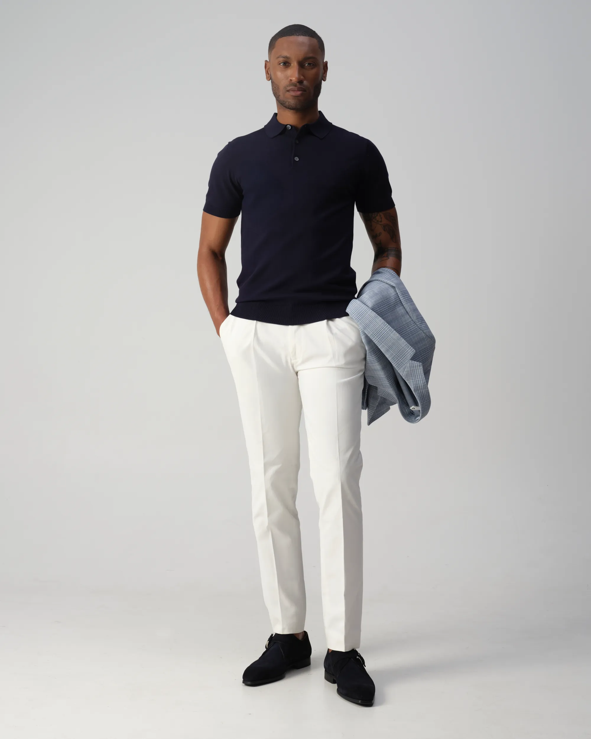 Vesper Marleybone Polo Navy 106983-003-L