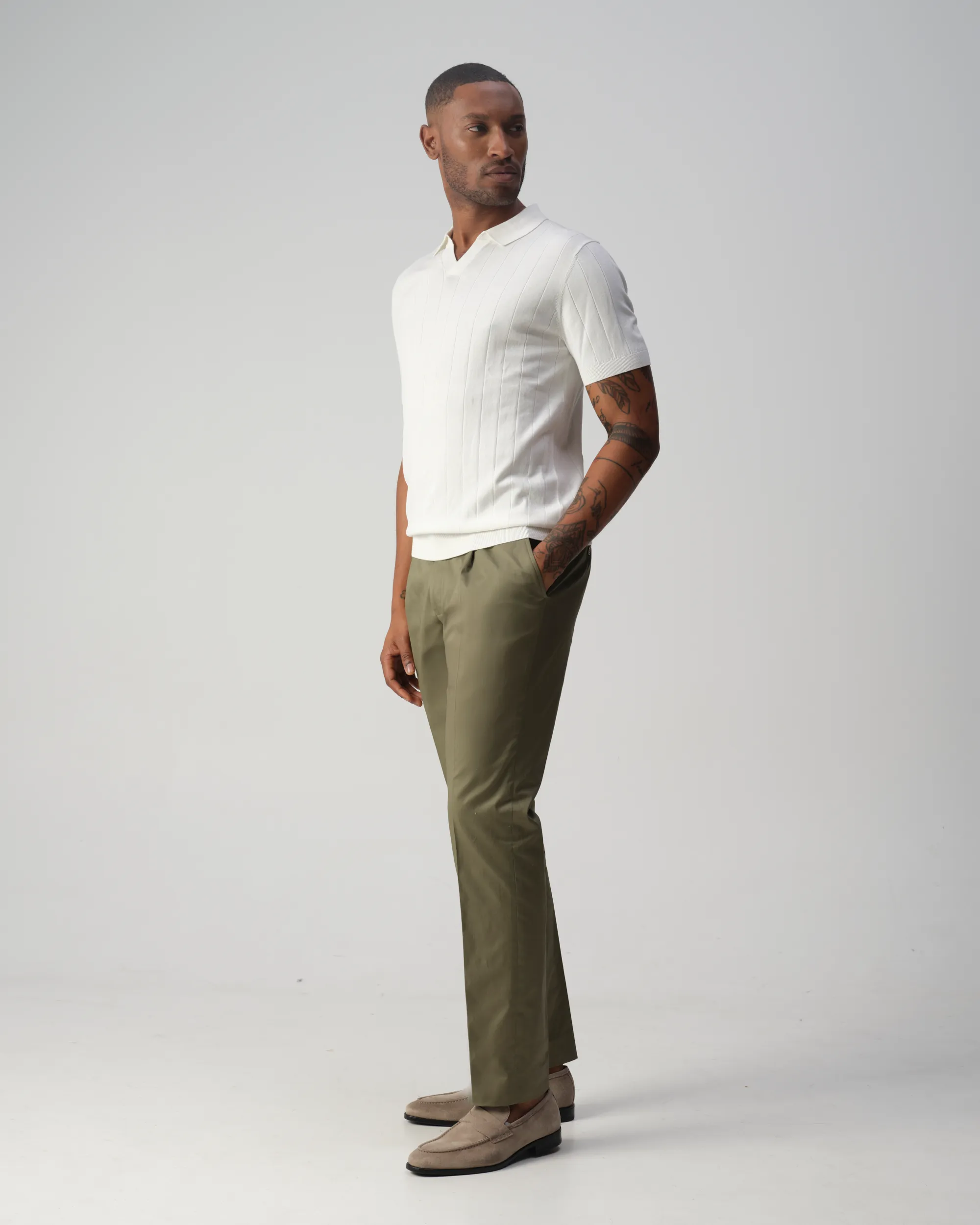 Vesper Kensington Polo Ecru  106984-004-L