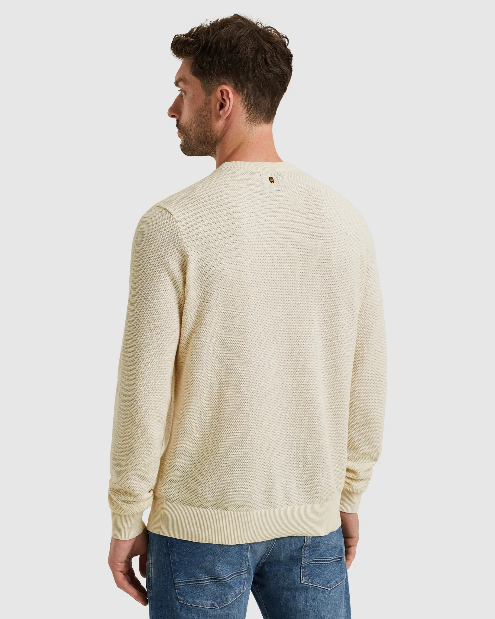 PME Legend Trui O-hals Wit 106994-001-XL