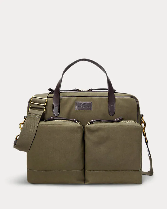 Polo Ralph Lauren Canvas Commuter Bag Groen 107099-001-0