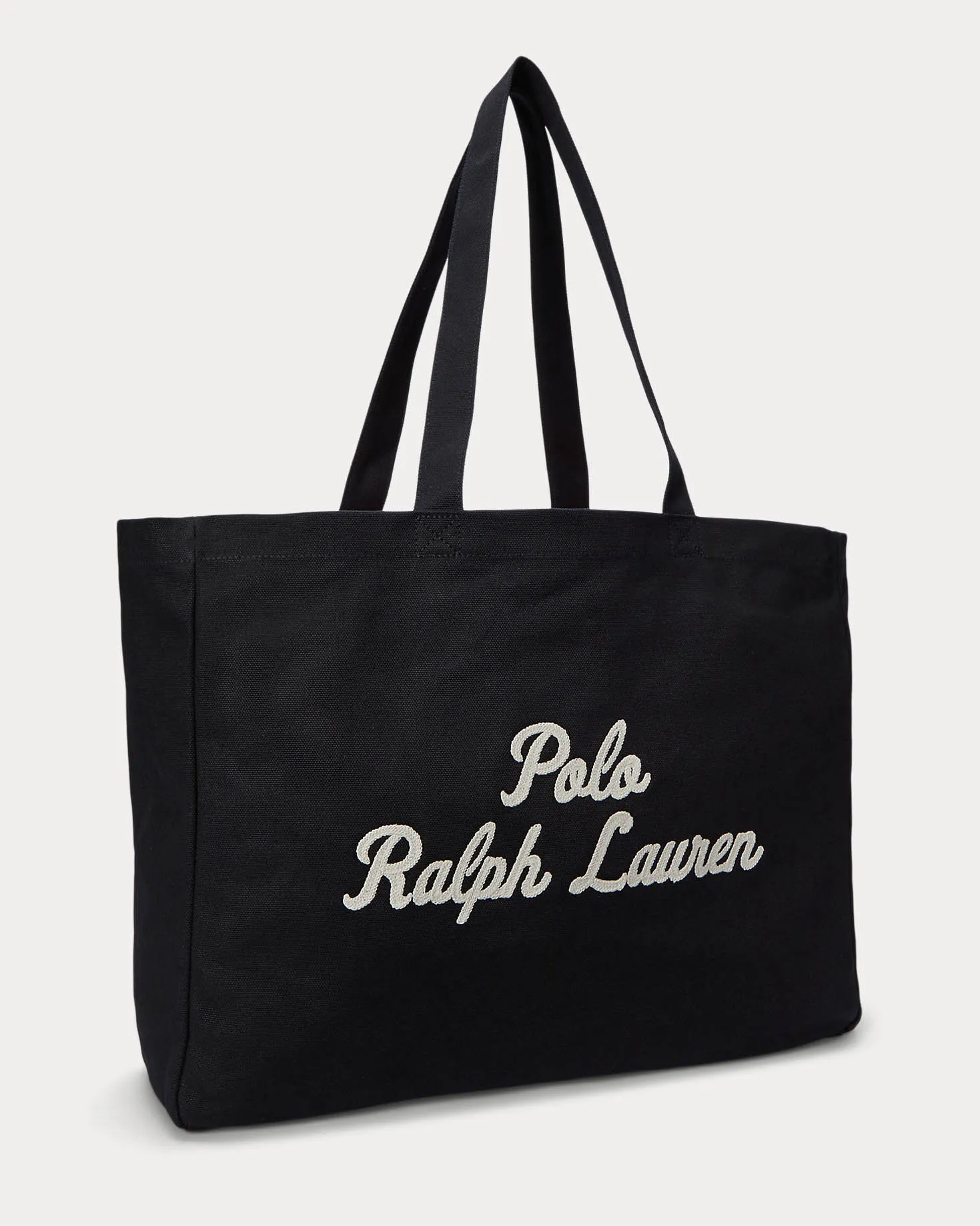 Polo Ralph Lauren Canvas Tote Bag Zwart 107102-001-0