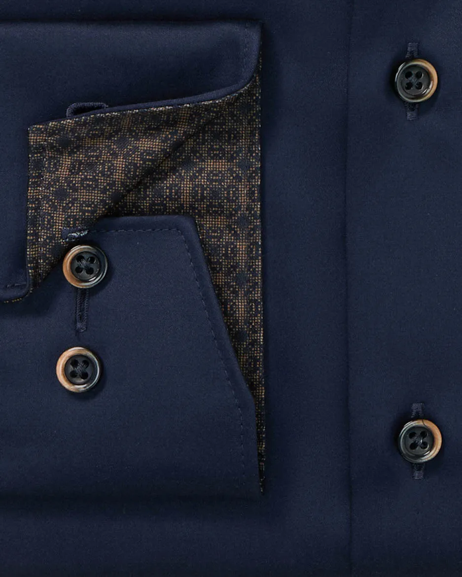 OLYMP Overhemd LM Kobalt 107137-001-39