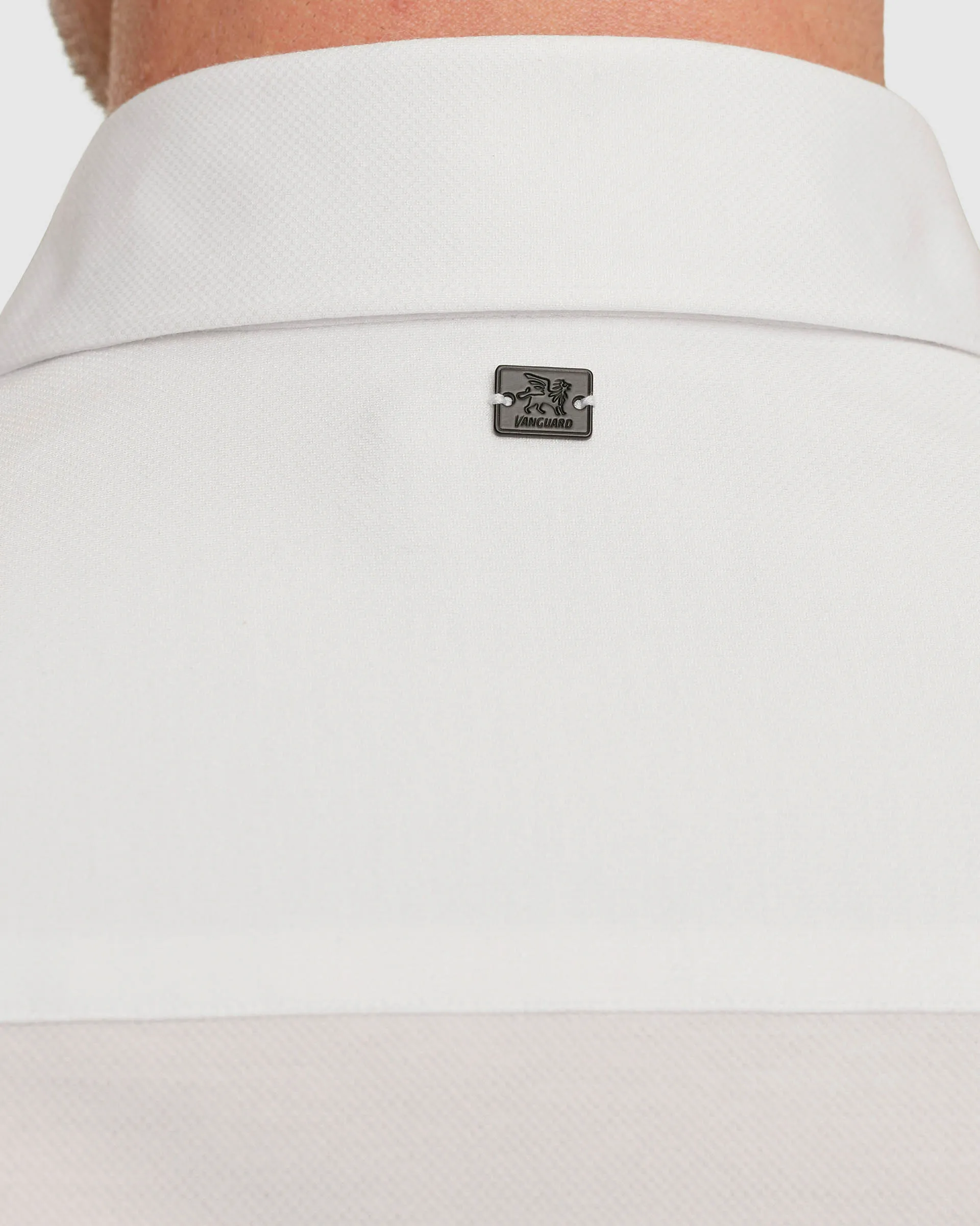 Vanguard Casual Overhemd LM Wit 107154-001-M