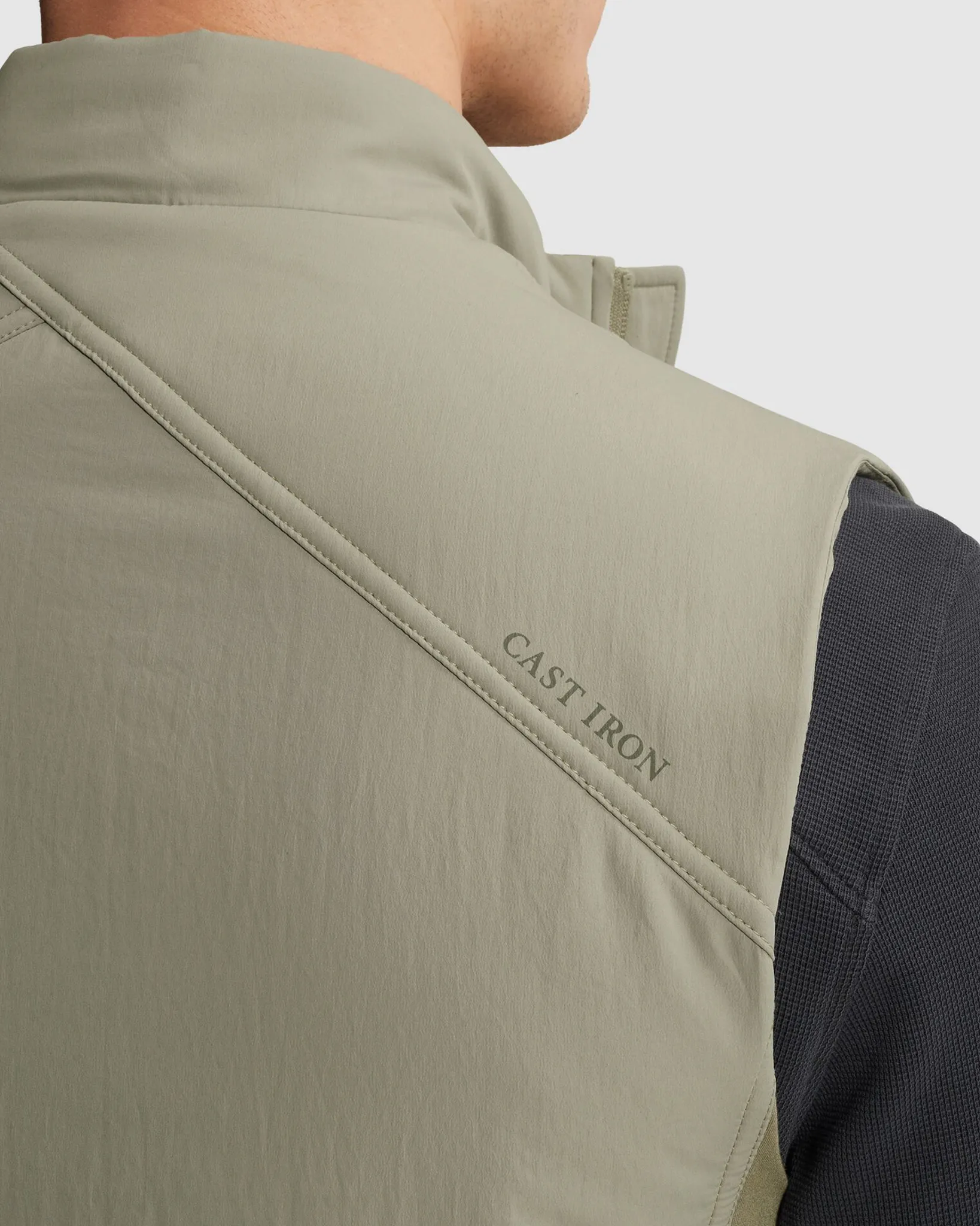 Cast Iron Bodywarmer Groen 107283-001-L