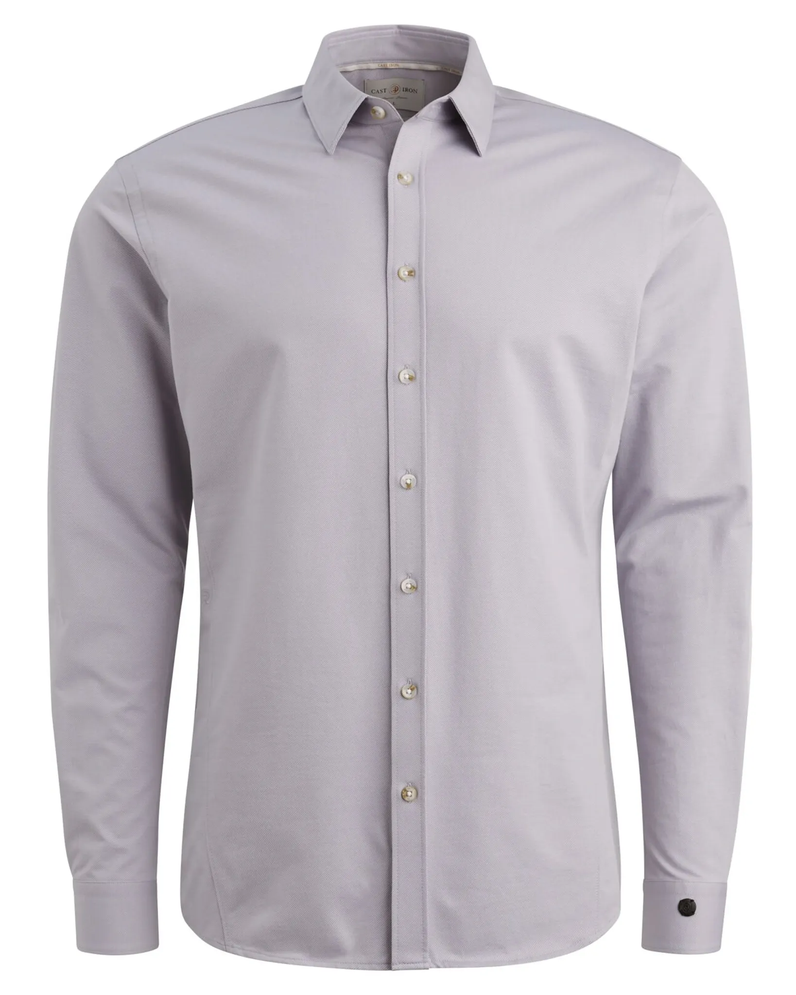 Cast Iron Casual Overhemd Licht blauw 107289-001-L