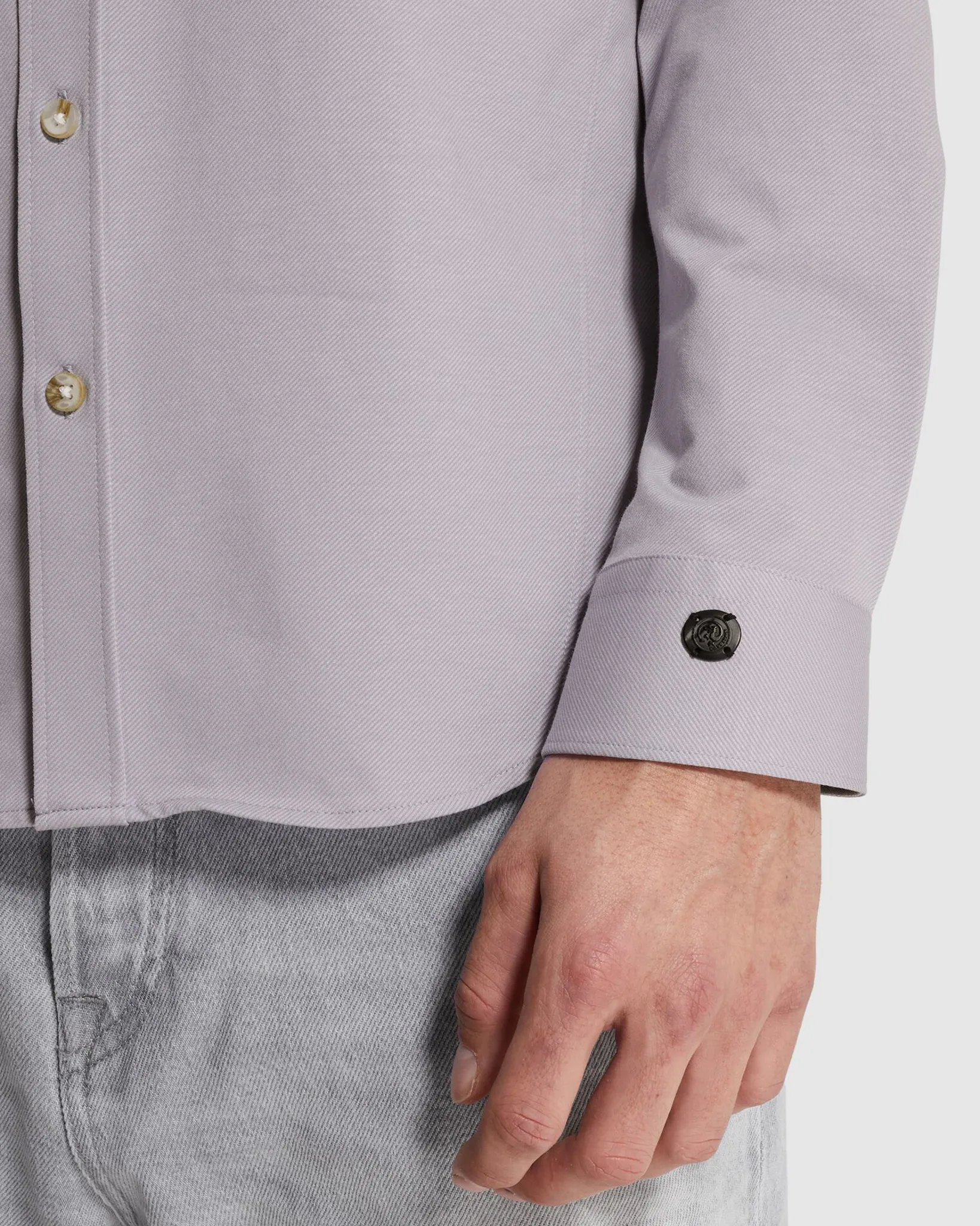 Cast Iron Casual Overhemd Licht blauw 107289-001-L