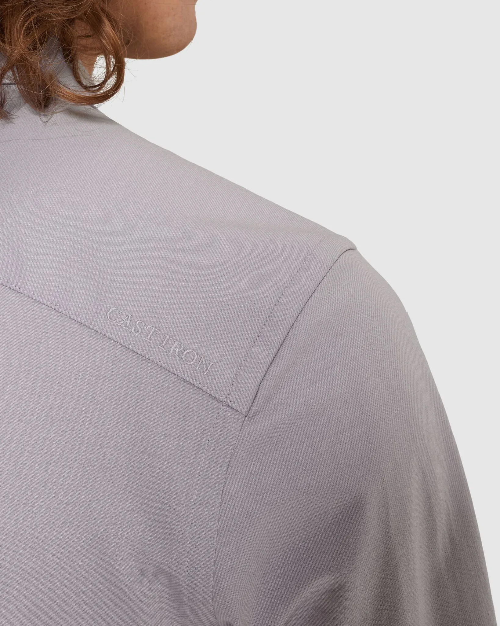 Cast Iron Casual Overhemd Licht blauw 107289-001-L