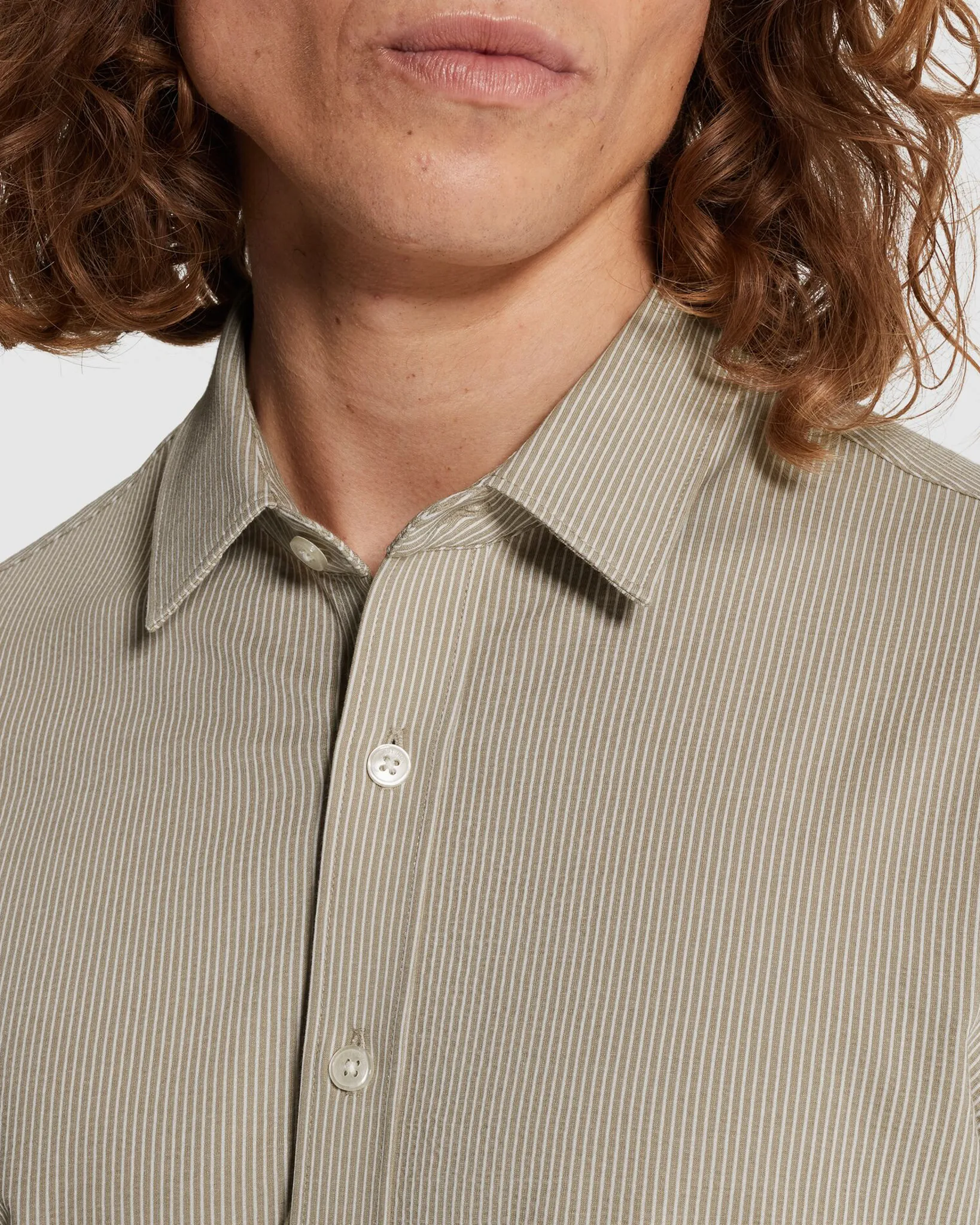 Cast Iron Casual Overhemd LM Grijs 107290-001-L